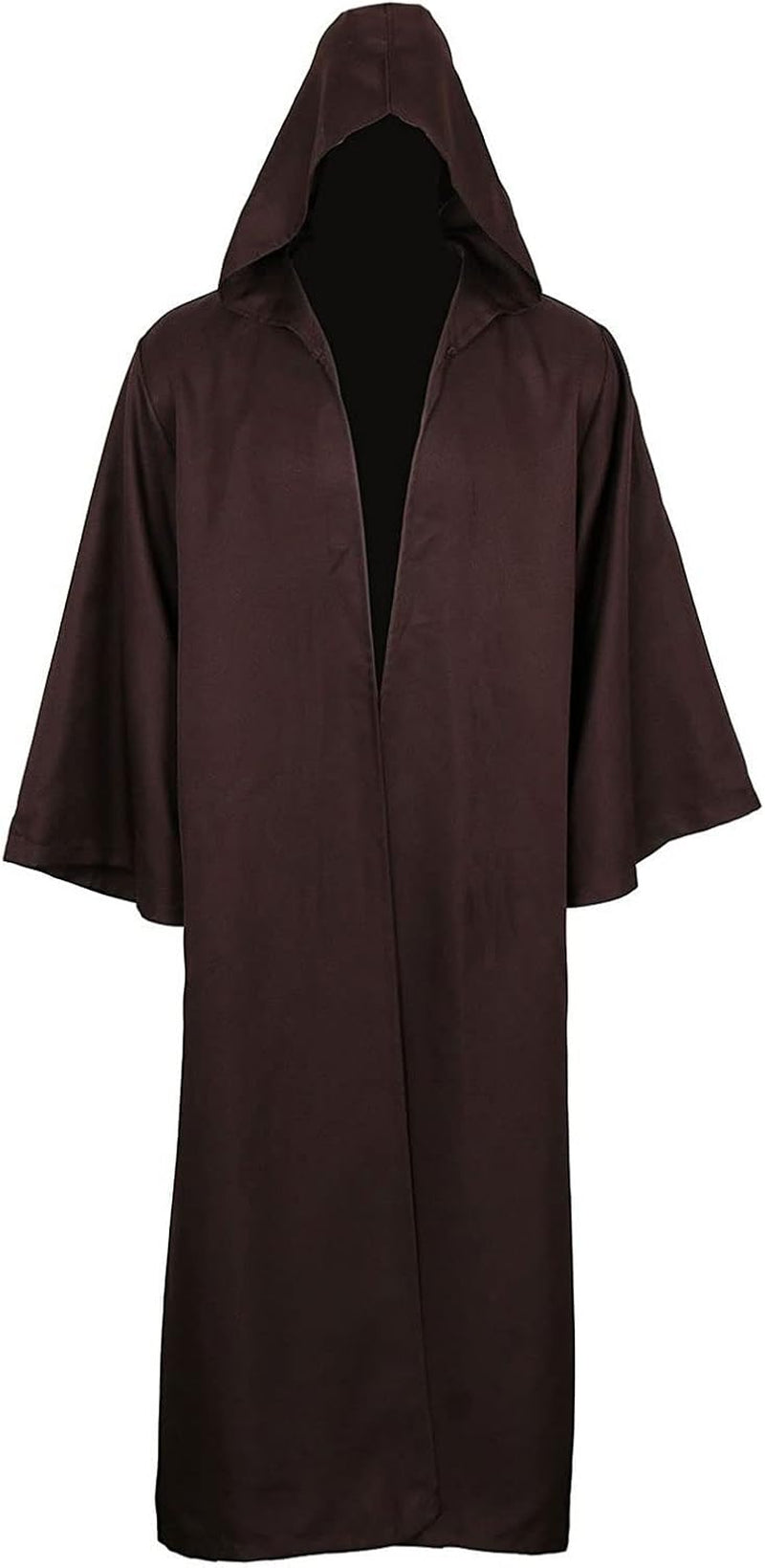 Adult Cloak for Jedi Robe Hooded Cloak Halloween Christmas Party Cosplay Costume Vampire Cloak Tunic Hooded Uniform