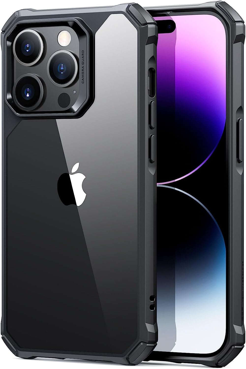 for Iphone 16E Case, 23 Ft Military-Grade Drop Protection, Heavy Duty Magnetic Phone Case, Compatible with Magsafe Accessories, Cyber Series, Black