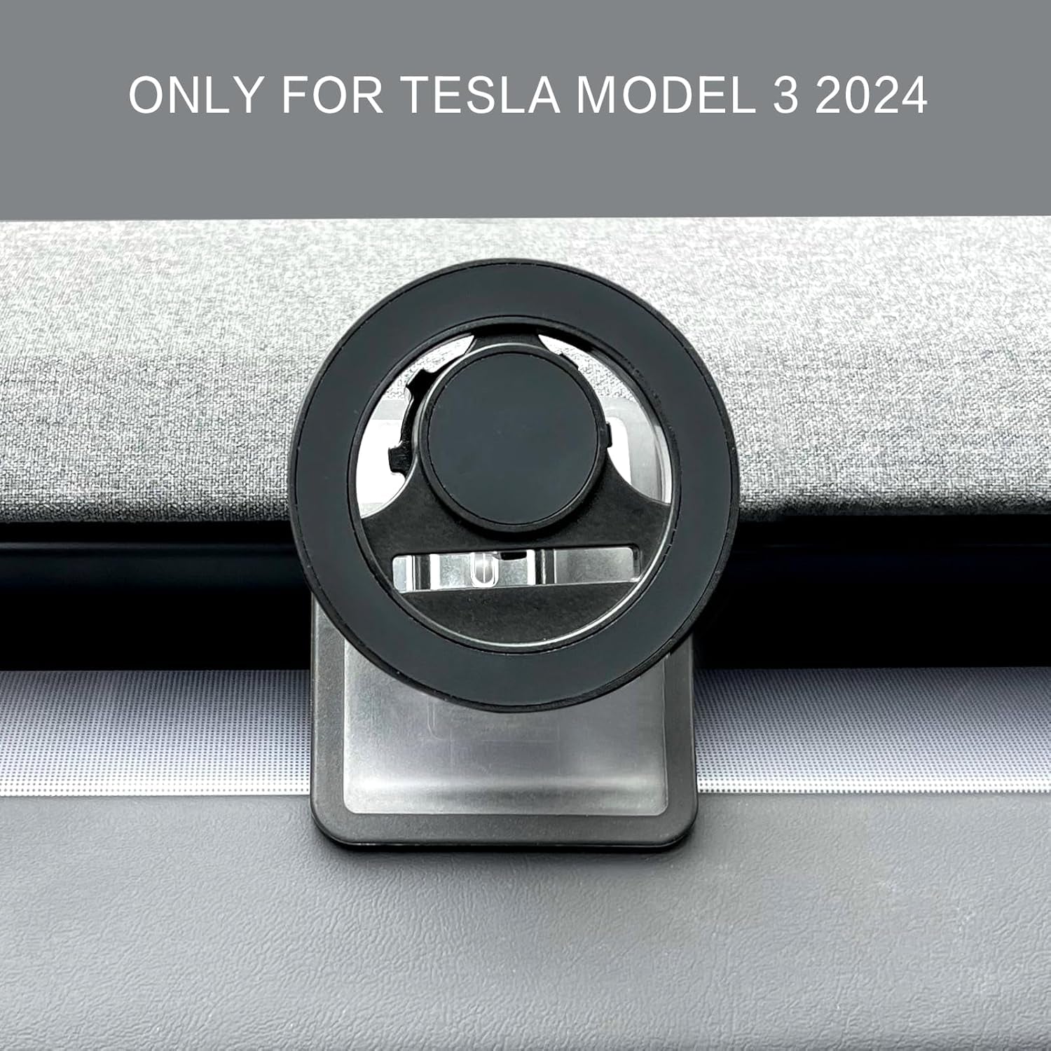 Phone Mount for Tesla Model 3 Highland 2024, for Model 3 2024 Magnetic Phone Mount, for Tesla Phone Holder Tesla Model 3 Accessories 2024, for Iphone 16/15/14/13/12 Series