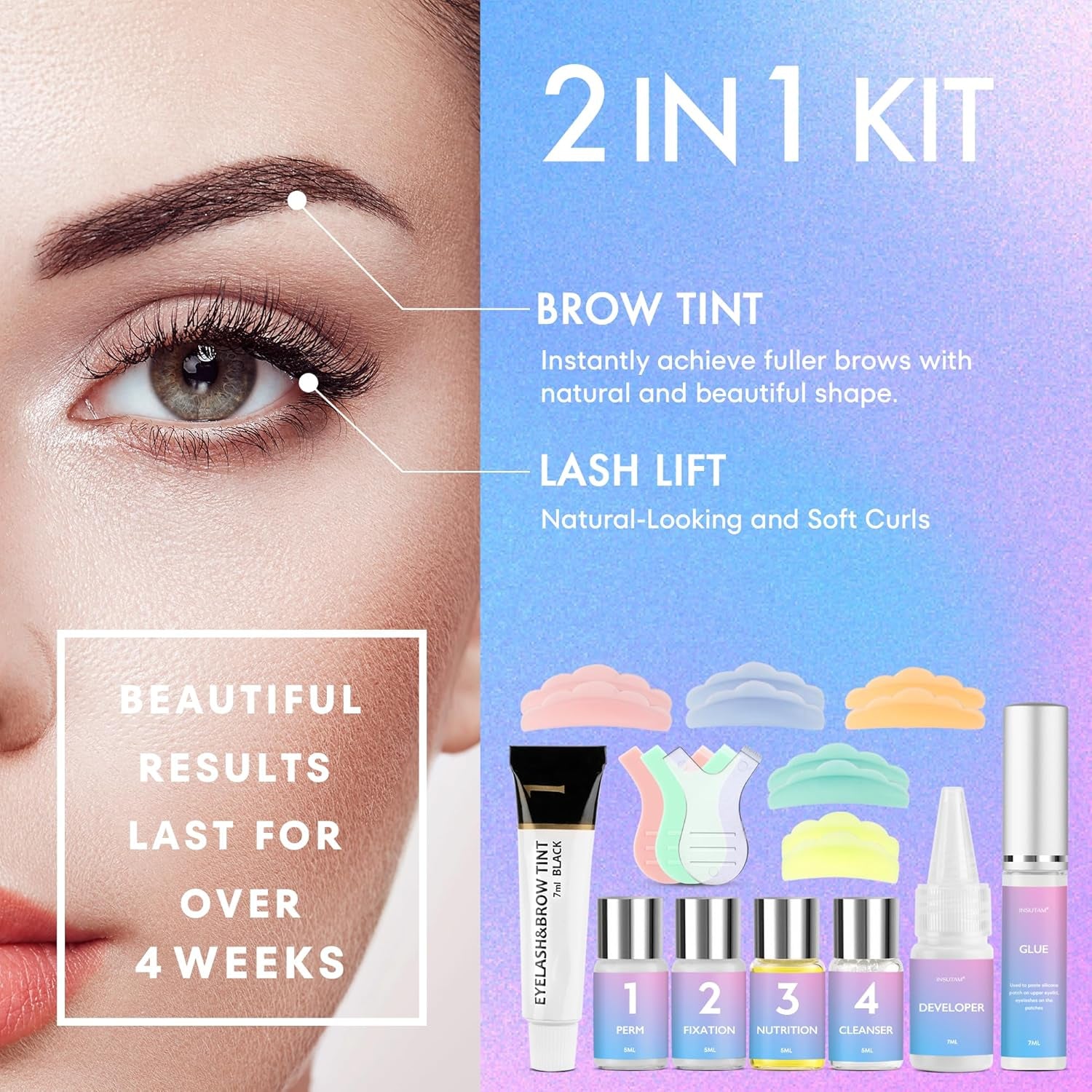 Lash Lift Kit at Home Salon: Eyelash Lift Kit for Beginner