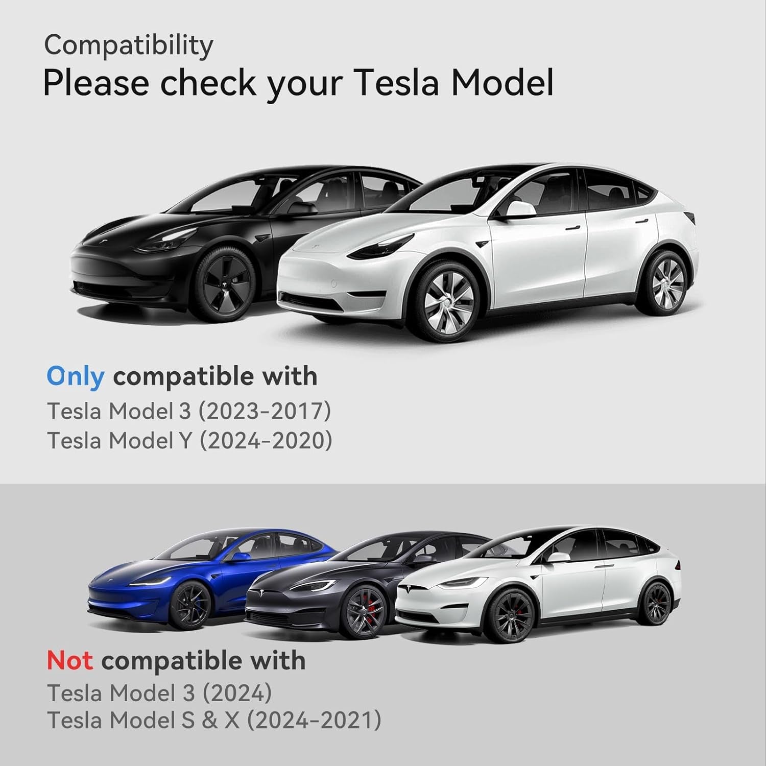 Silicone Phone Mount for Tesla Model Y and 2017-2023 Tesla Model 3 Accessories: Also Functions as a Vent Hook and Sunglass Holder (Not Compatible with 2024 Model 3)