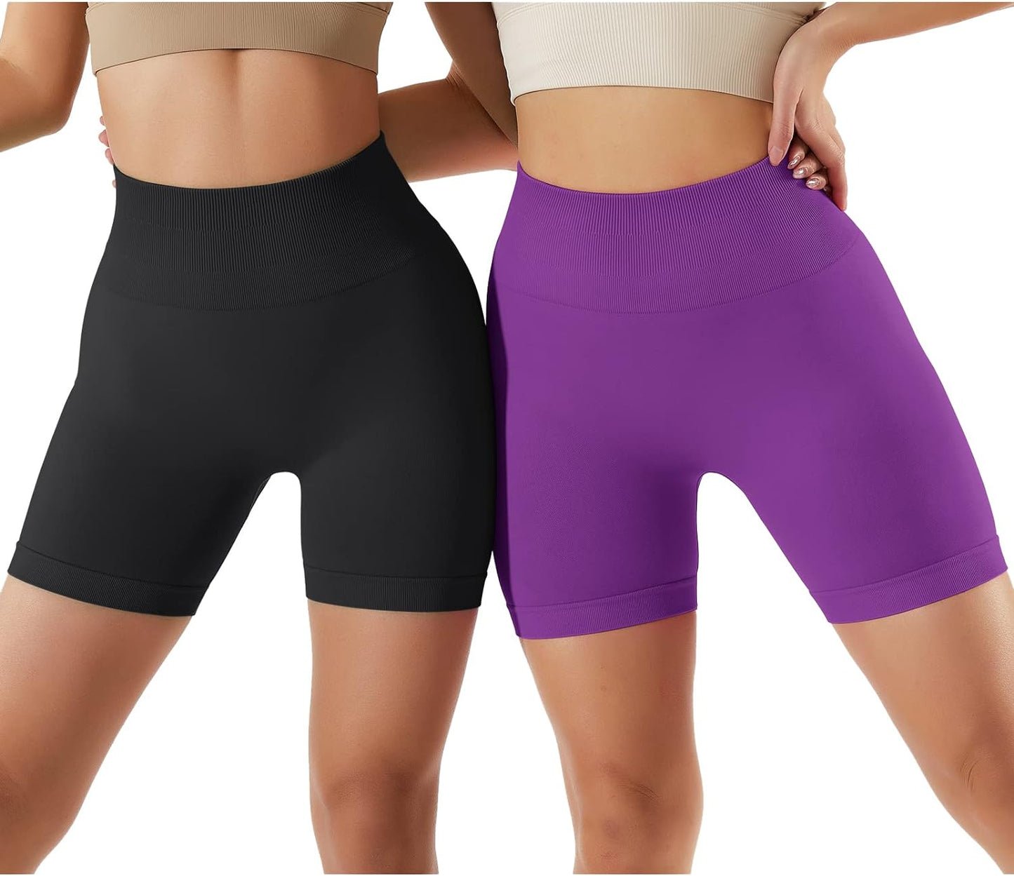 Workout Shorts for Women Seamless Short Gym Yoga Running Sport Active Exercise Fitness Shorts