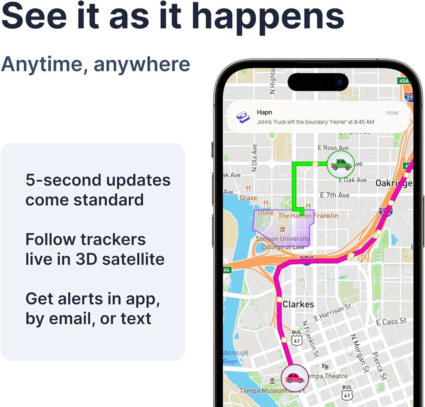 Spytec GPS Mini GPS Smart Tracker for Vehicles, Cars, Trucks, Loved Ones, GPS Tracker Device for Kids & Weatherproof Magnetic Case, Unlimited Updates, Real-Time GPS Tracking, USA Made Tech TRUCK DRIVER