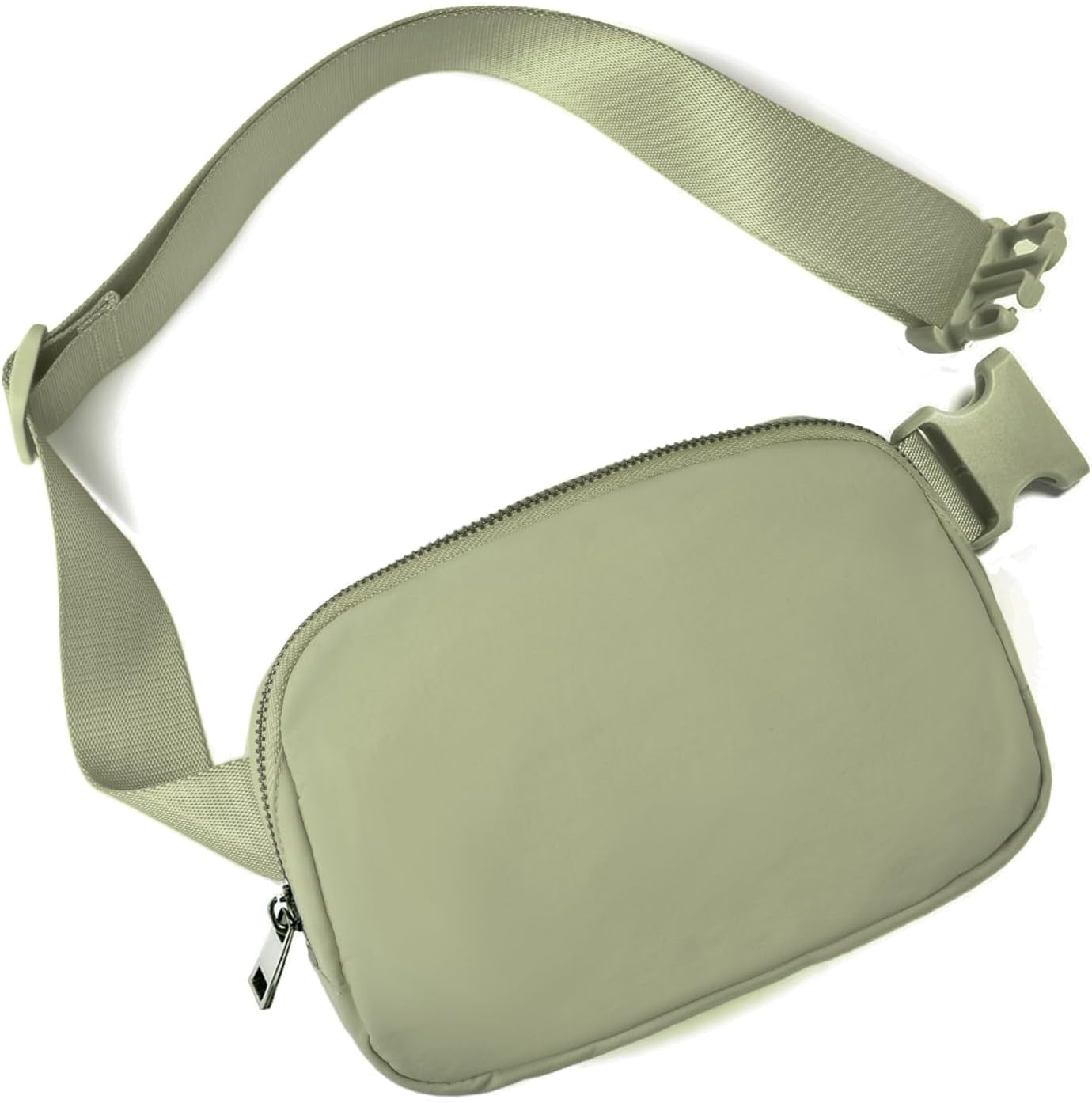 Belt Bag Fanny Pack Crossbody Bags with Initial Letter Patch Cute Stuff Birthday Gifts for Teenager Girls Cool Stuff for Teens Trendy Preppy Stuff for Teen Girls (Beige-A)