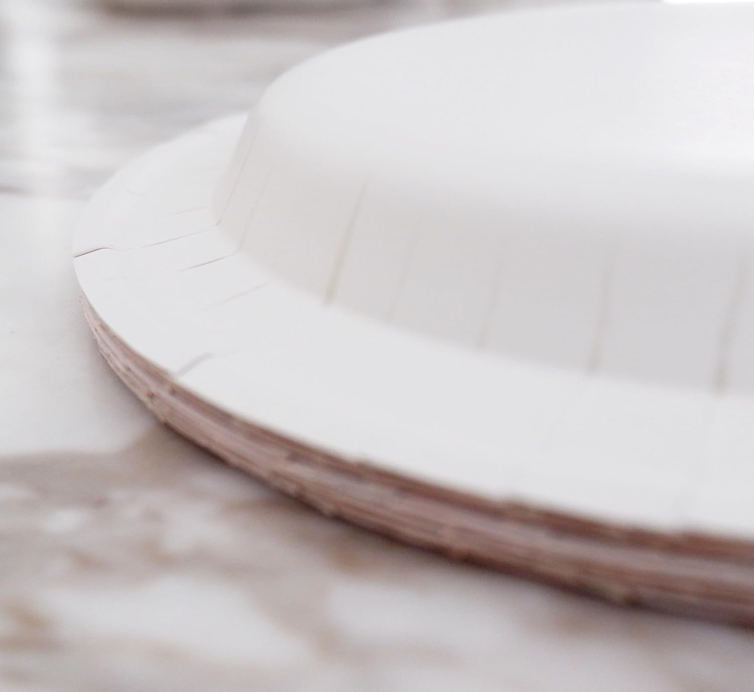 Paper Plates - 60-Count 8" X 8" Disposable Christmas Party Supply Dessert Plates in 6 Designs (Red, Green)