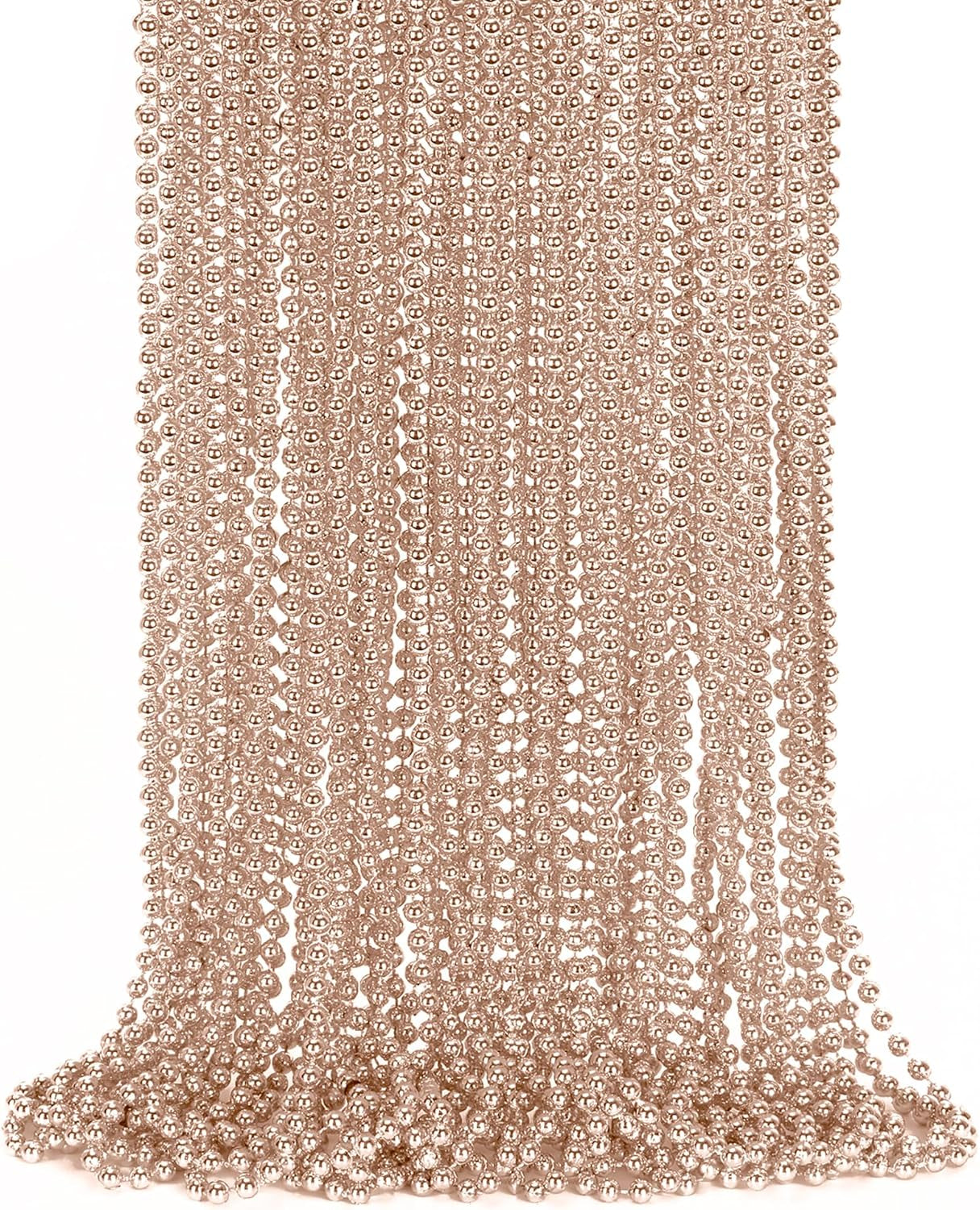 St Patricks Day Beads, 24PCS Christmas Beaded Necklace Accessories, Mardi Gras Beads Necklaces Women Men, Festival Parade Throw Accessories for Mardi Gras St. Patricks Christmas Party Wedding Supplies