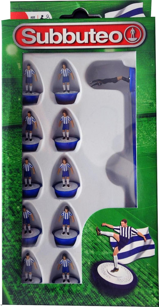 Subbuteo Football Team Set (Blue/ White)