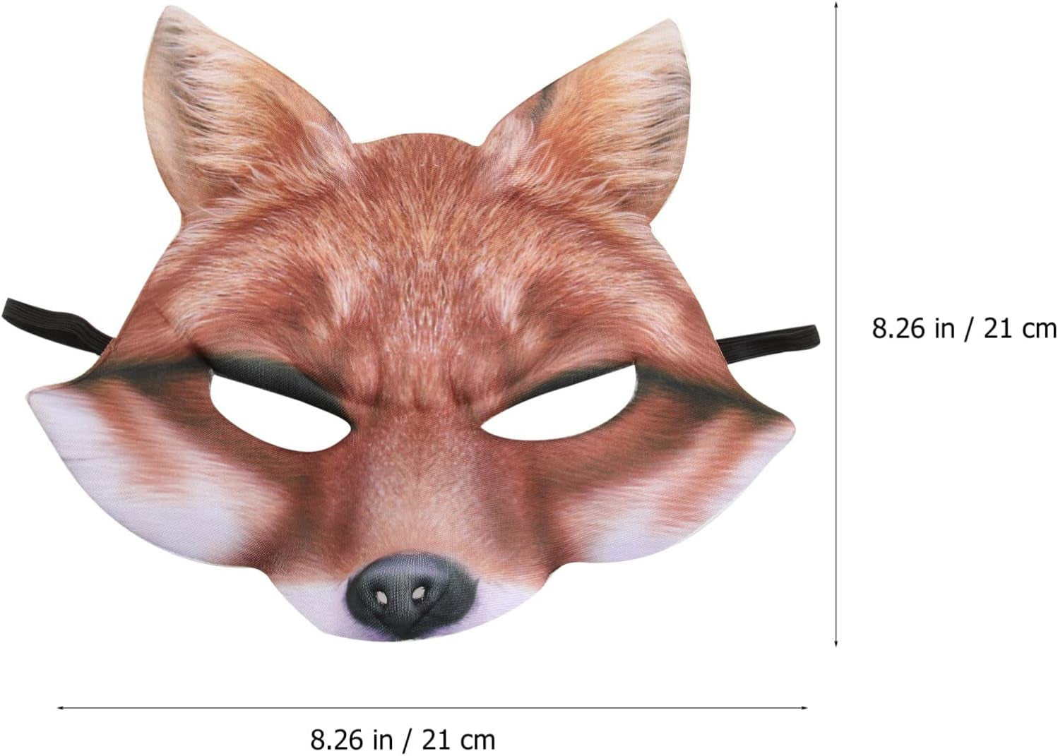 Fox Mask Halloween Costume Accessory EVA Mask Party Cosplay Favors