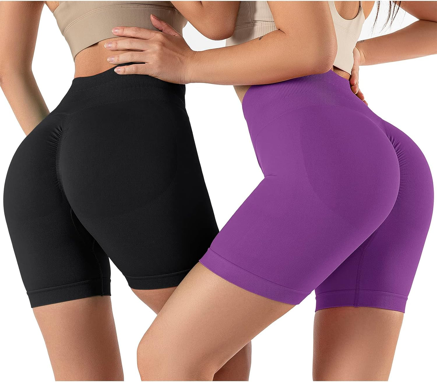 Workout Shorts for Women Seamless Short Gym Yoga Running Sport Active Exercise Fitness Shorts