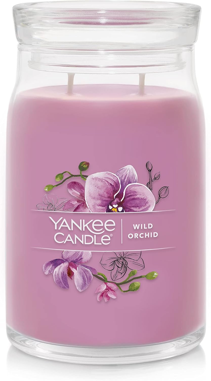 Pink Sands Scented, Classic 22Oz Large Jar Single Wick Candle, over 110 Hours of Burn Time, Perfect for Creating Relaxing Atmosphere
