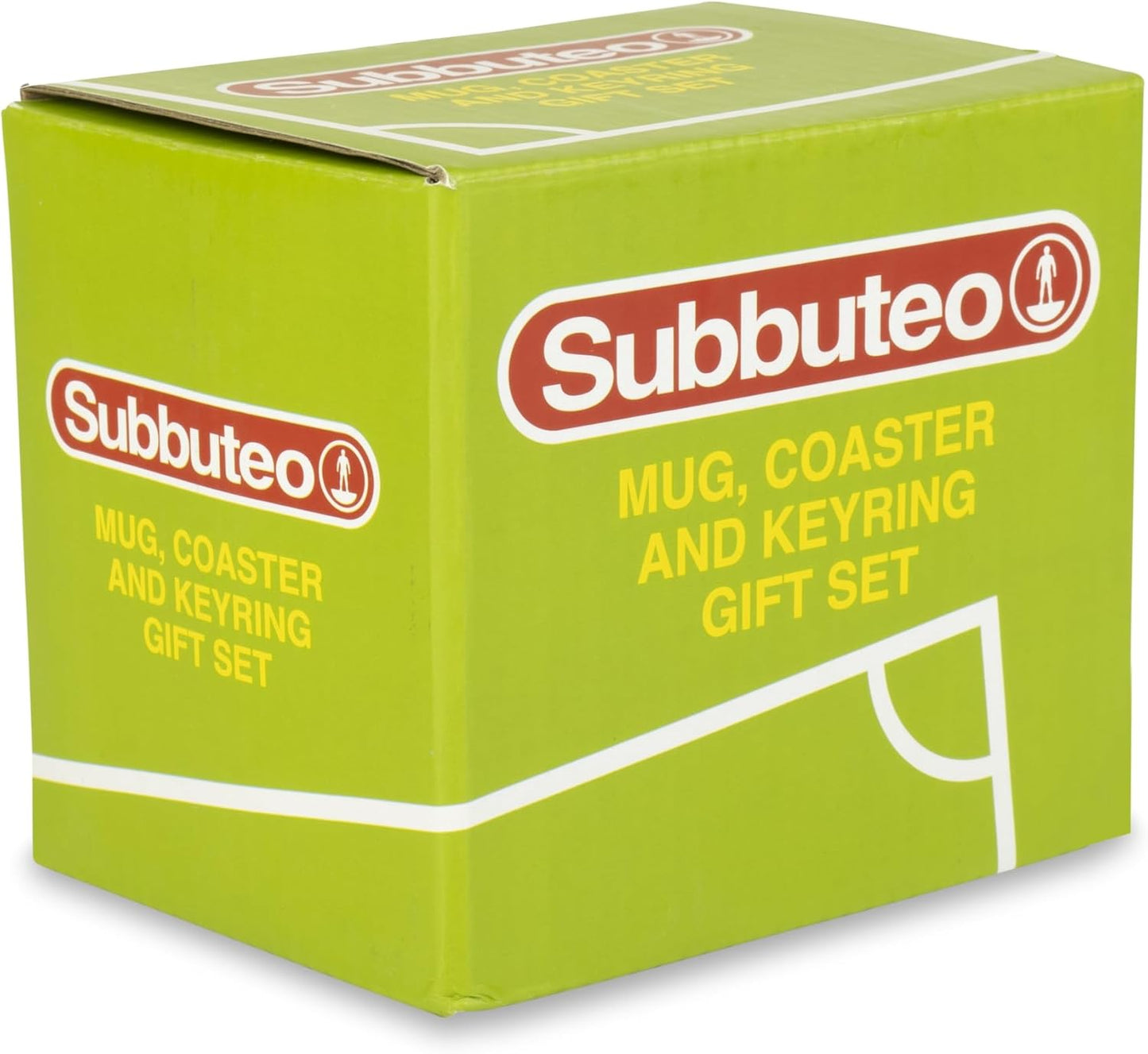 Subbuteo Table Football Soccer Game Official Mug Coaster and Keyring Gift Set UKUK