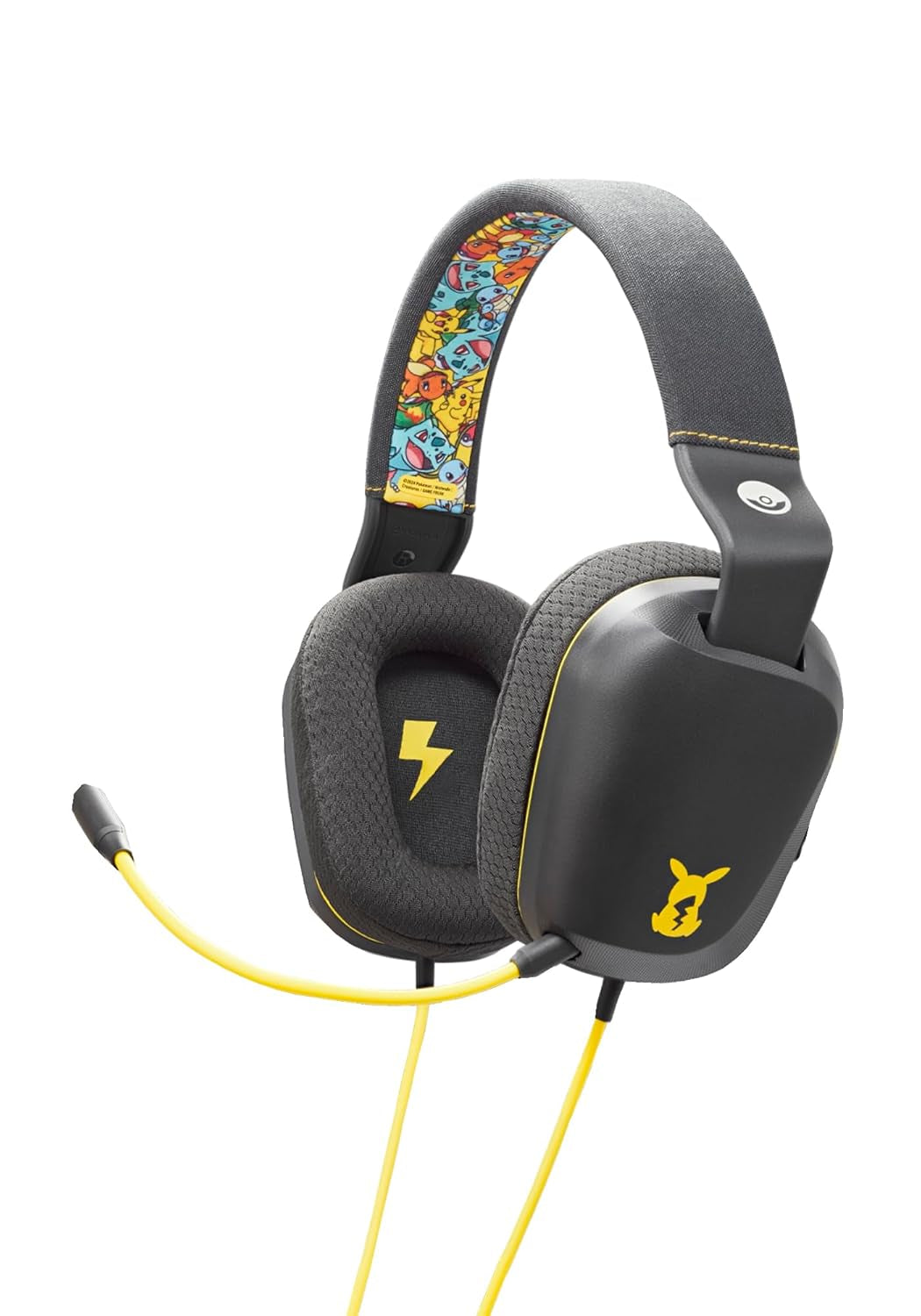 Wired Stereo Headset for Nintendo Switch - Pokémon: Kanto Friends, 3.5 Mm, Wired, Stereo, Officially Licensed