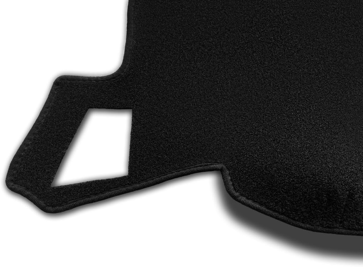 Dash Cover Custom Fit for Chevy Chevrolet Silverado 1500 LT/WT 2007-2013 2500 HD / 3500 HD 2007-2013, GMC Sierra 2007-2013 .Dashboard Cover Mat Pad Carpet (08-13, Black) Y74