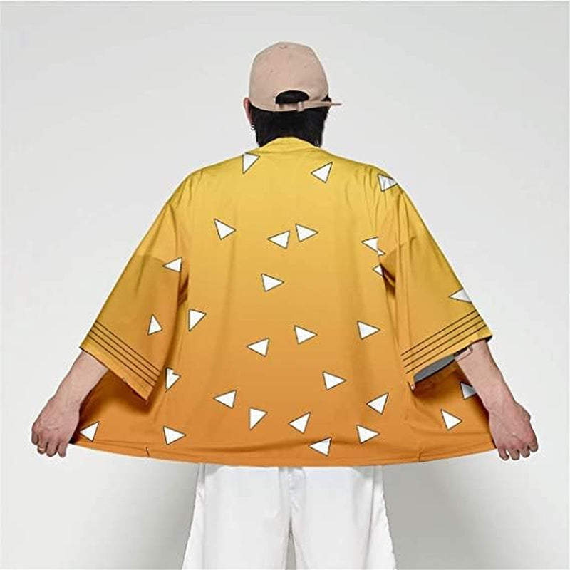 Halloween Kimetsu No Yaiba Cosplay Costume Haori