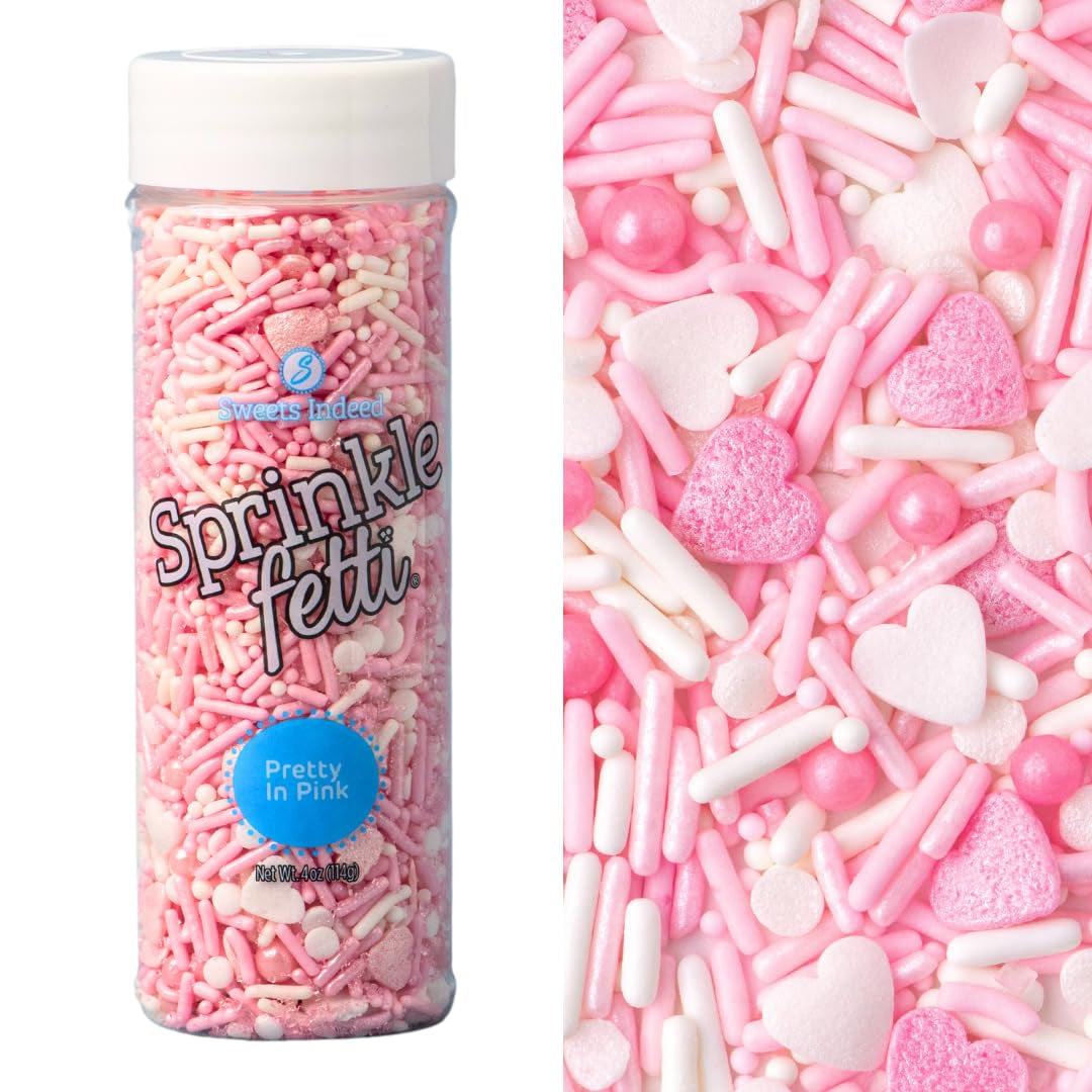 Sprinkles, St. Patricks Day, Edible Sprinkle Mix, Perfect for Cake Decorations, Baking, Ice Cream, Cookies, Cupcake Topper, 6 Ounces (Leprechaun)