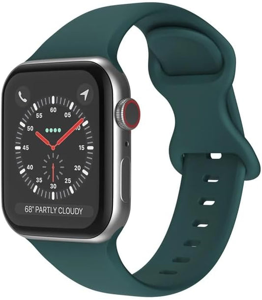 AXTECHS Sports Watch Bands Are Compatible with Apple Watch Bands Sizes 38Mm 40Mm 41Mm 42Mm 44Mm 45Mm 49Mm, and Are Made from Premium Soft Silicone for Men and Women.