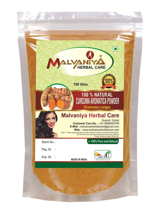 100% Pure Natural Curucuma Aromatica (TUMERIC Root Powder)(Curcuma Longa) Powder (100Grams/ (0.22 LB) External Use TLBH