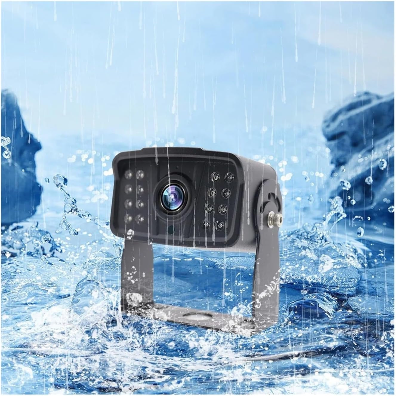 729 AI Intelligent 4-CH AHD MDVR System with Rear View Camera DVR Driver Monitoring and BSD for Truck Bus SUV IP67 Camera TRUCK DRIVER