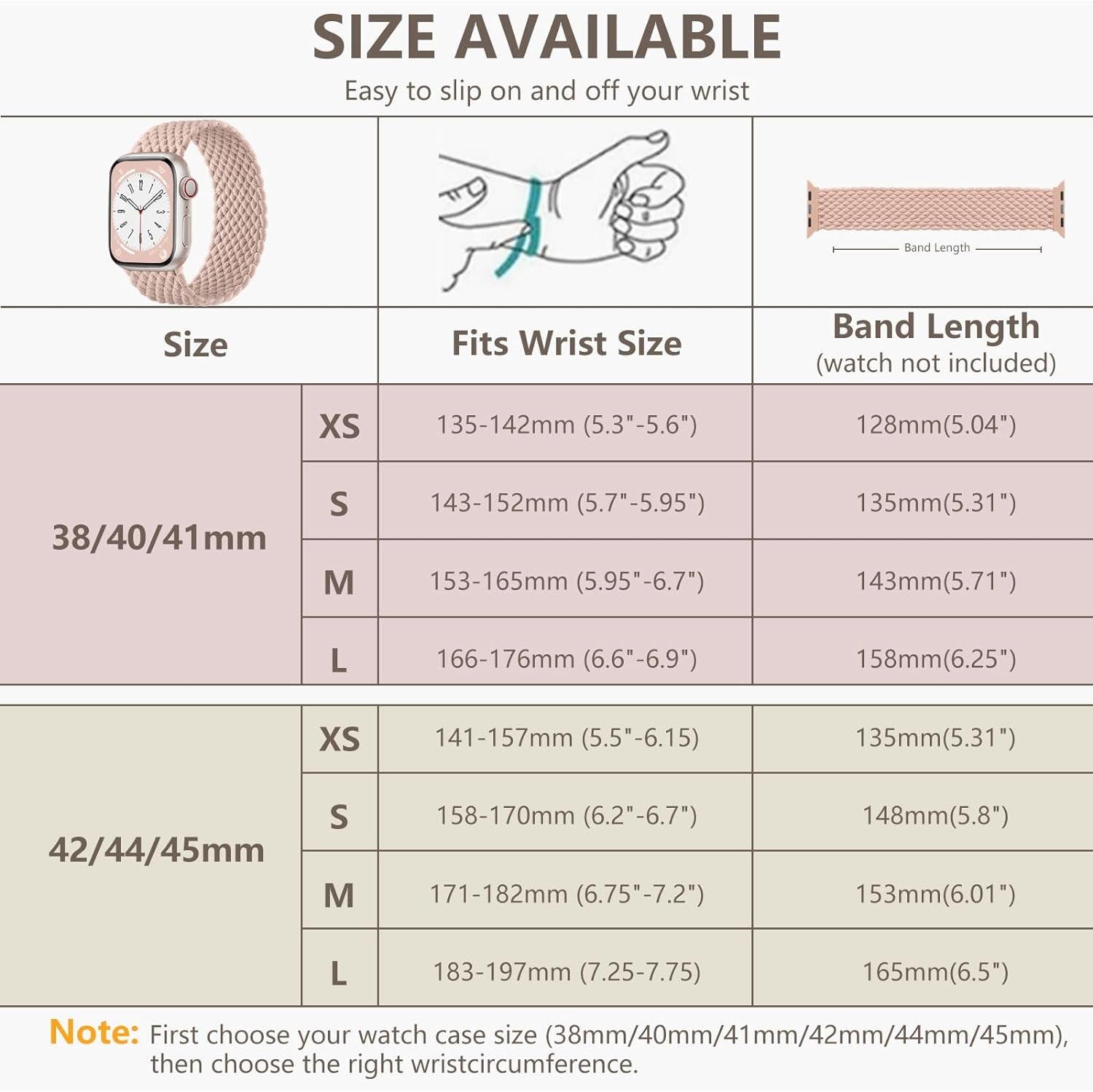 Braided Solo Loop Compatible with Apple Watch Band 38Mm 40Mm 41Mm 42Mm 44Mm 45Mm 49Mm for Women Men,Stretchy Nylon Sport Elastic Strap for Iwatch Bands Series 9 8 7 6 5 4 3 2 1 SE Ultra/Ultra 2
