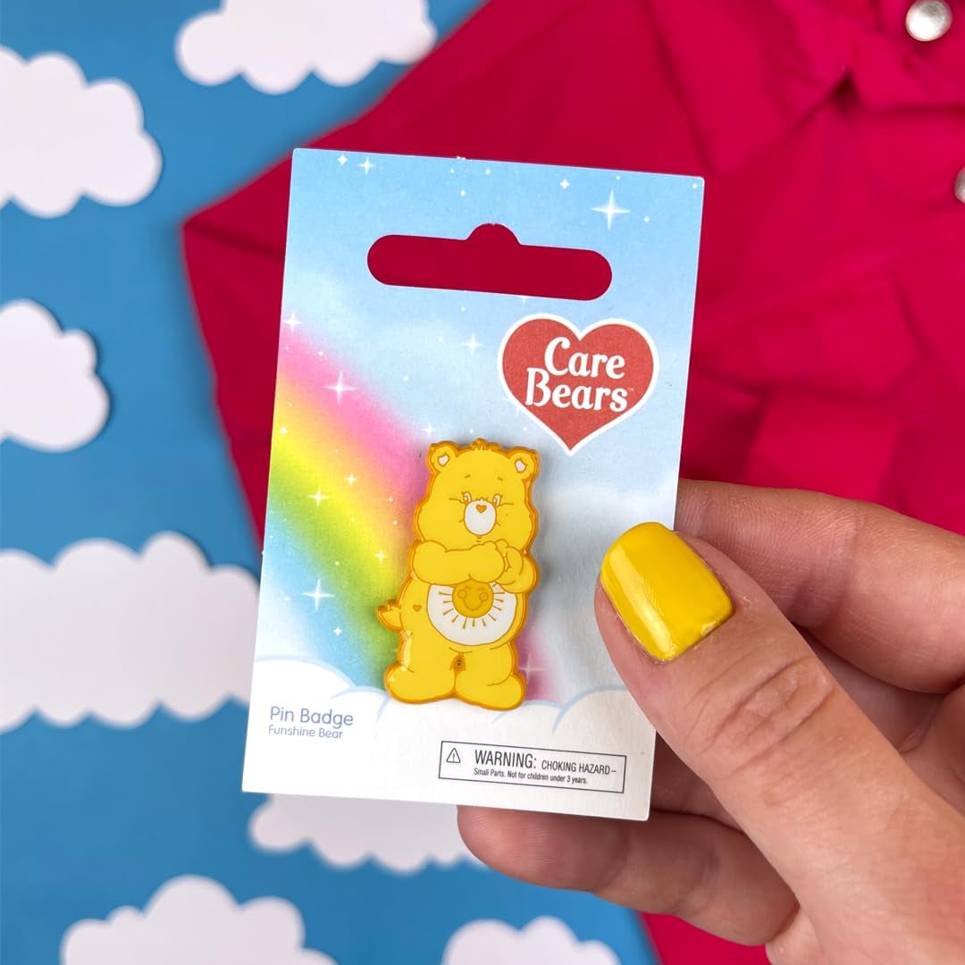 | Classic Funshine Bear Enamel Pin Badge | Care Bears Official Merchandise UK UK