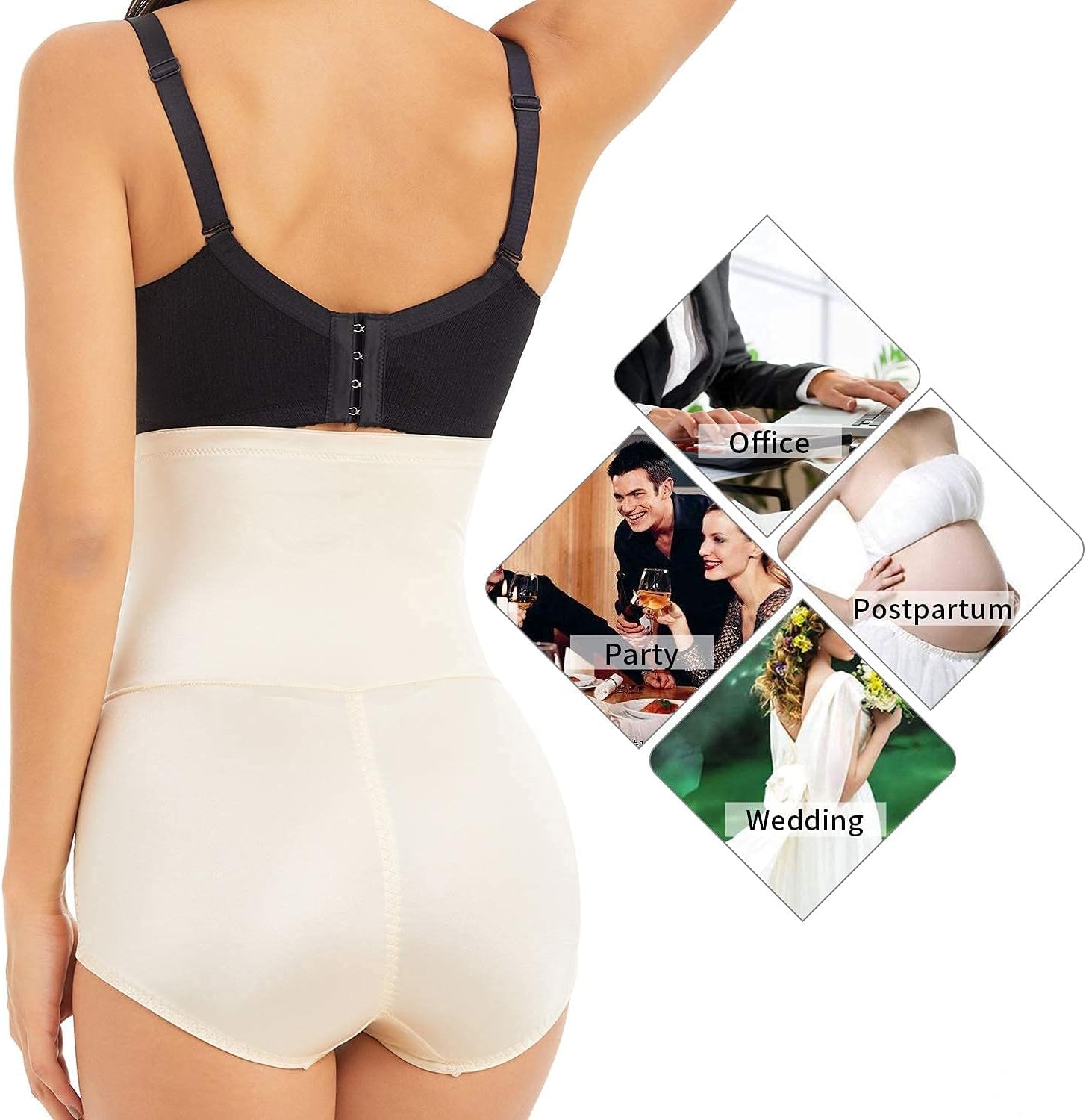 Shapewear for Women Tummy Control - Body Shaper Slimming Spanks