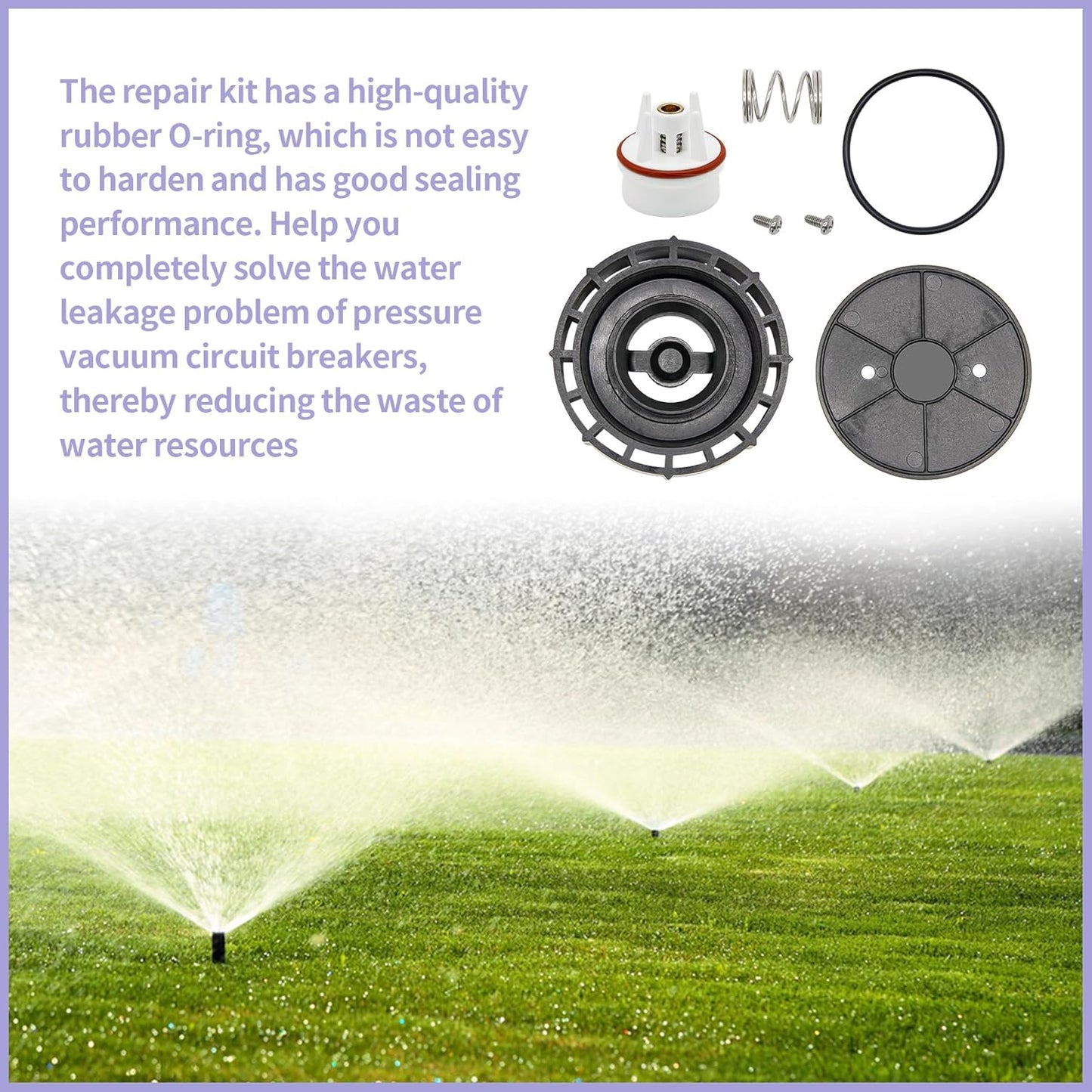 Replacement for Watts 0887718 Backflow Convert Kit Fits for 1" Freeze Resistant Retrofit Kit 800M4-QT to 800M4-FR