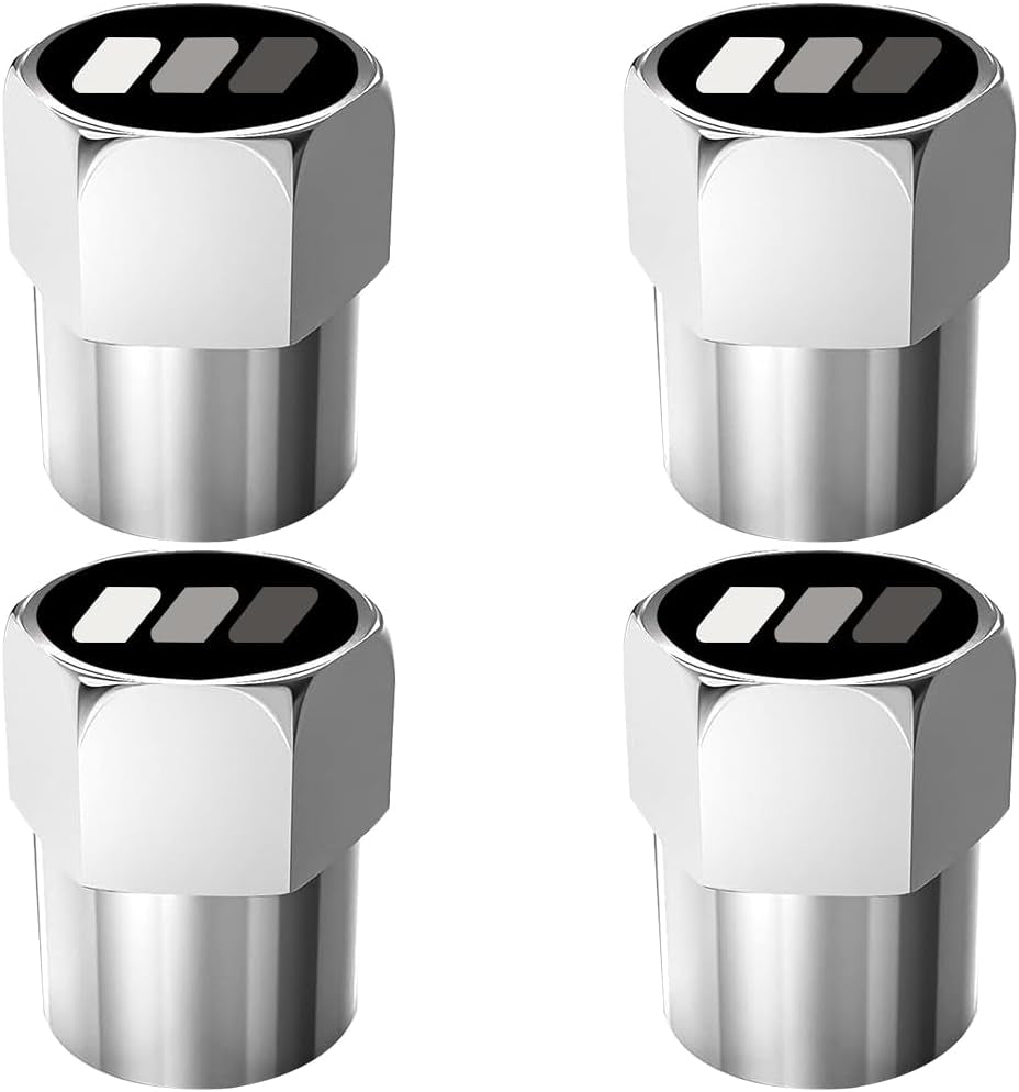 4Pack Aluminum Alloy Car Tire Valve Stem Caps Cover Fit for Toyota Tacoma 4Runner Tundra Rav4 Highlander Accessories for Men Women