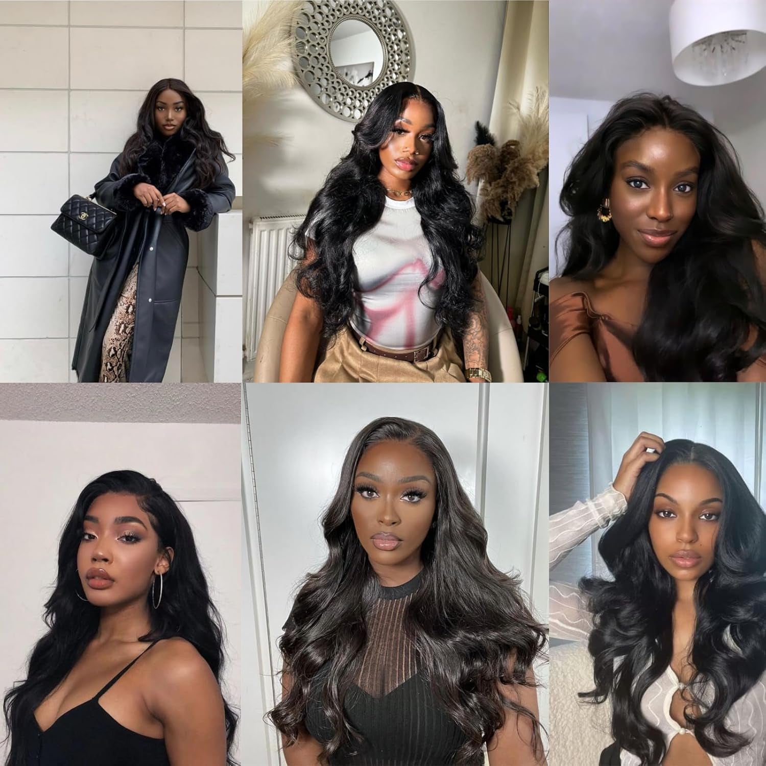 Human Hair Bundles 18 20 22 Inch Body Wave Bundles Human Hair 100% Unprocessed 12A Brazilian Virgin Hair Weave 3 Bundles Human Hair Extensions for Black Woman