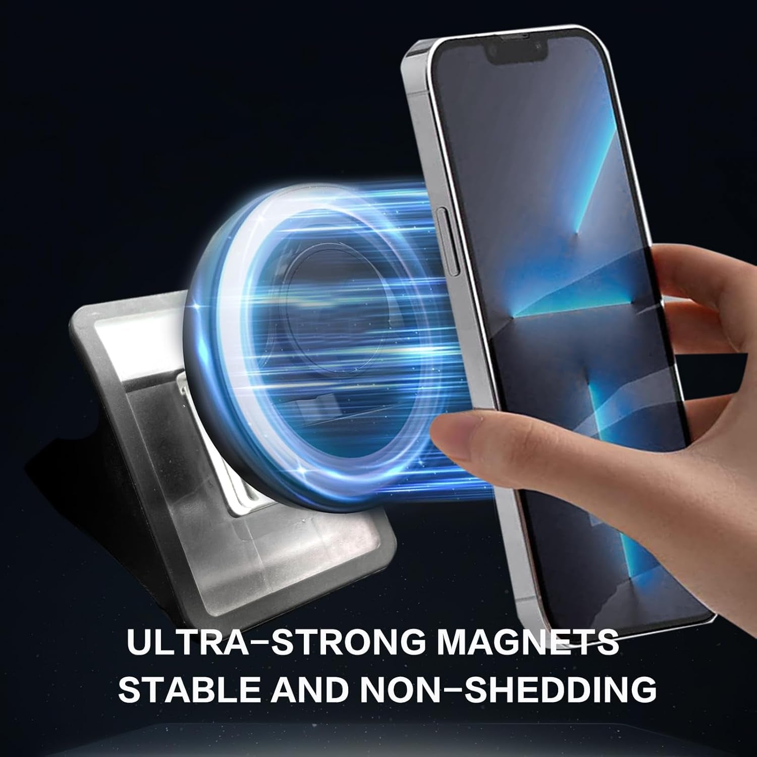 Phone Mount for Tesla Model 3 Highland 2024, for Model 3 2024 Magnetic Phone Mount, for Tesla Phone Holder Tesla Model 3 Accessories 2024, for Iphone 16/15/14/13/12 Series