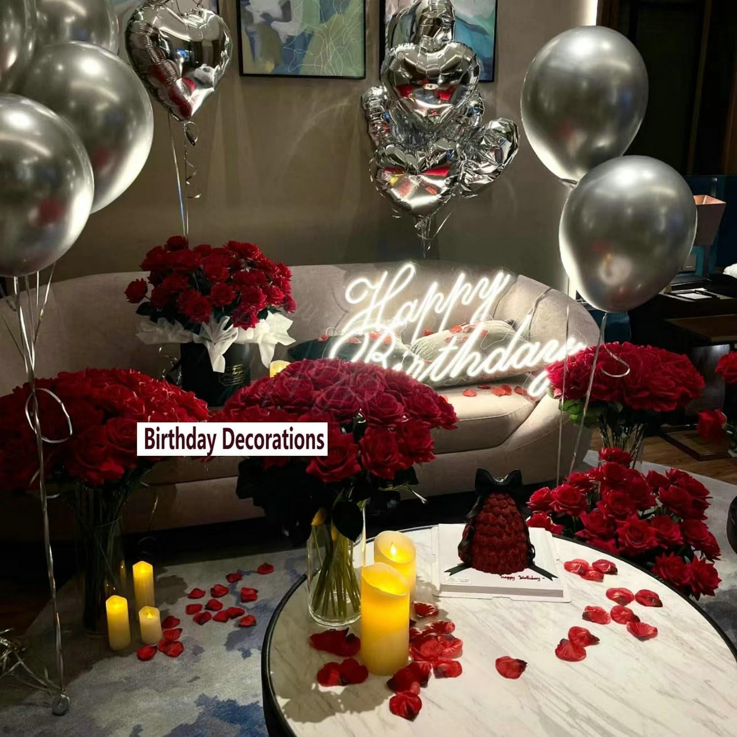 2200 PCS Dark-Red Silk Rose Petals for Valentine'S Day,Romantic Night,Wedding,Proposal Anniversary Flower Decorations