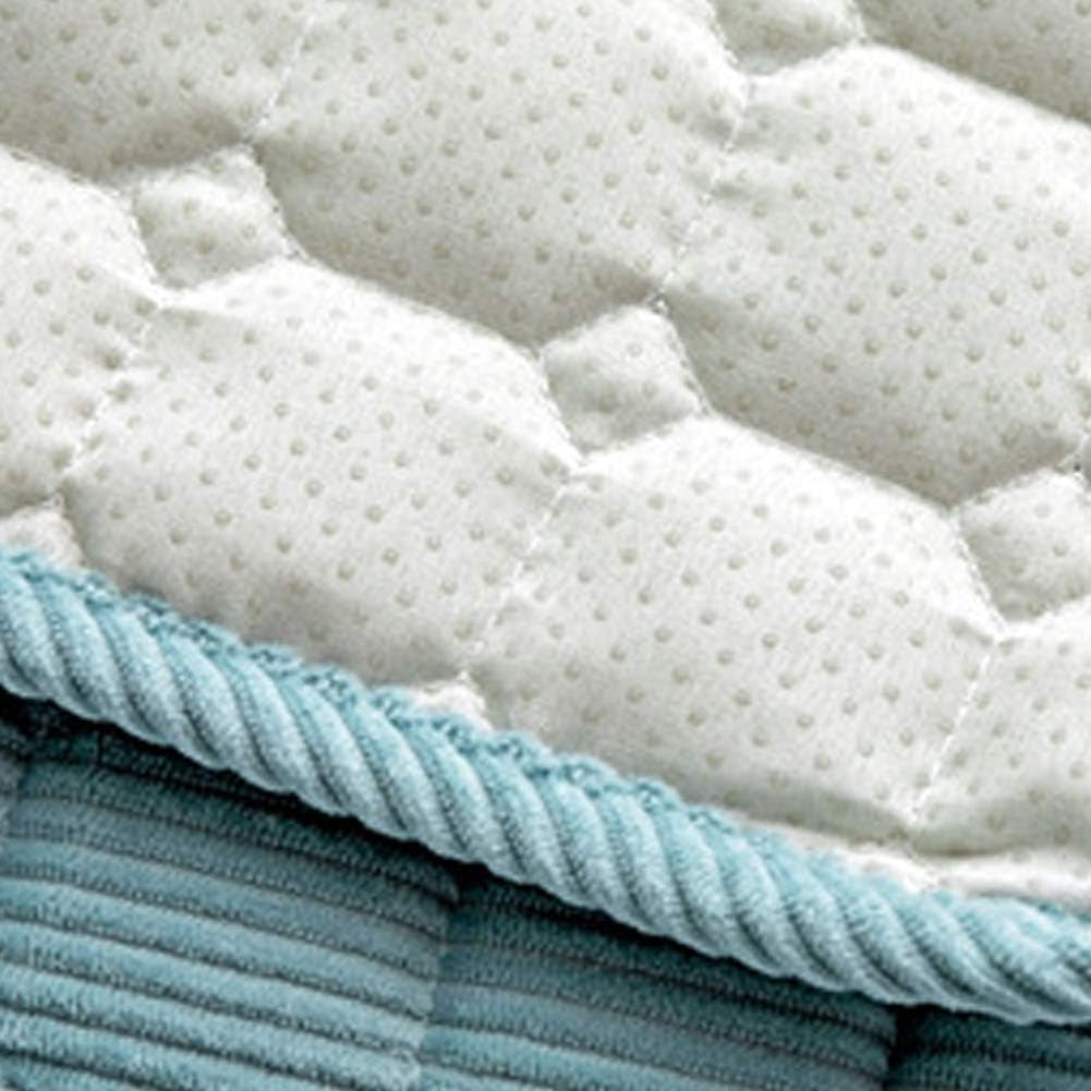 Bay Window Cushion Seat Indoor, Farmhouse Window Seat Cushions Indoor for Bedroom, Non Slip Pads/Bay Window Sill Bench Cushions, 27.55 X 59.05 Inches, Sky Blue