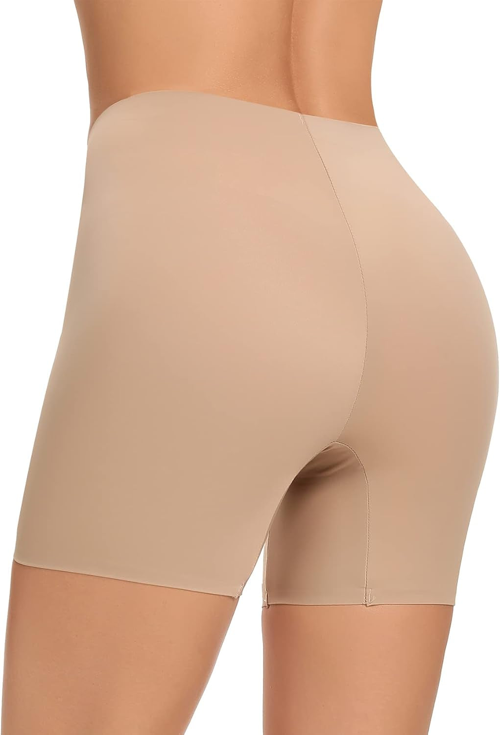 Seamless Slip Shorts for Women under Dress Shaping Boyshorts Panties Tummy Control Shapewear