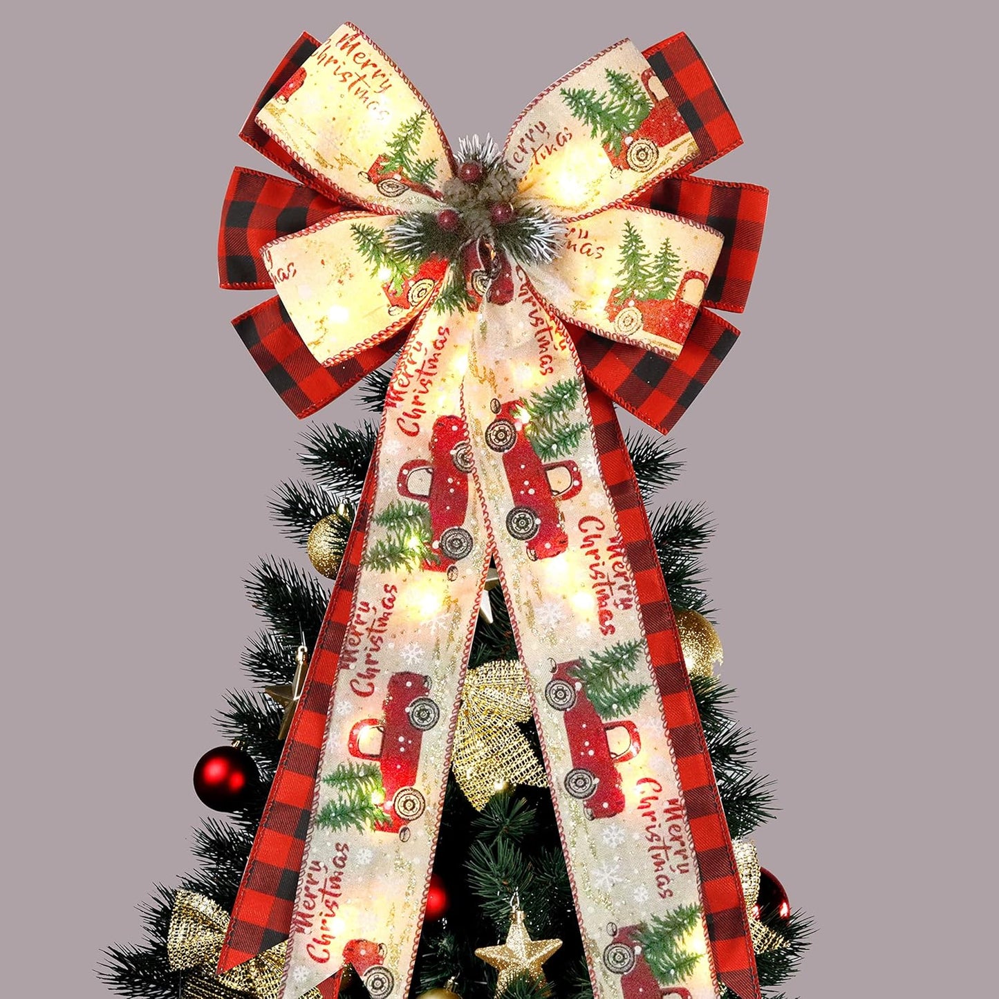 St Patricks Day Bow for Wreath Decorations,St Patricks Day Tree Topper Bows,Large Burlap White Green Glitter Shamrock Bowknot Irish Holiday Crafts Bows for Front Door Outdoor Outside