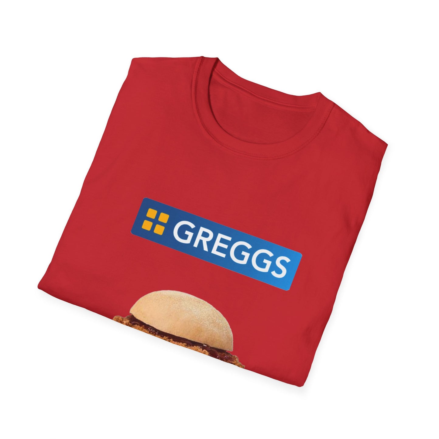 GREGGS Chicken Burger T-Shirt - Unisex Softstyle