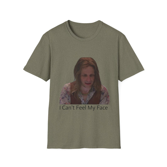 Blow (2001) - I Can't Feel My Face Unisex Softstyle T-Shirt