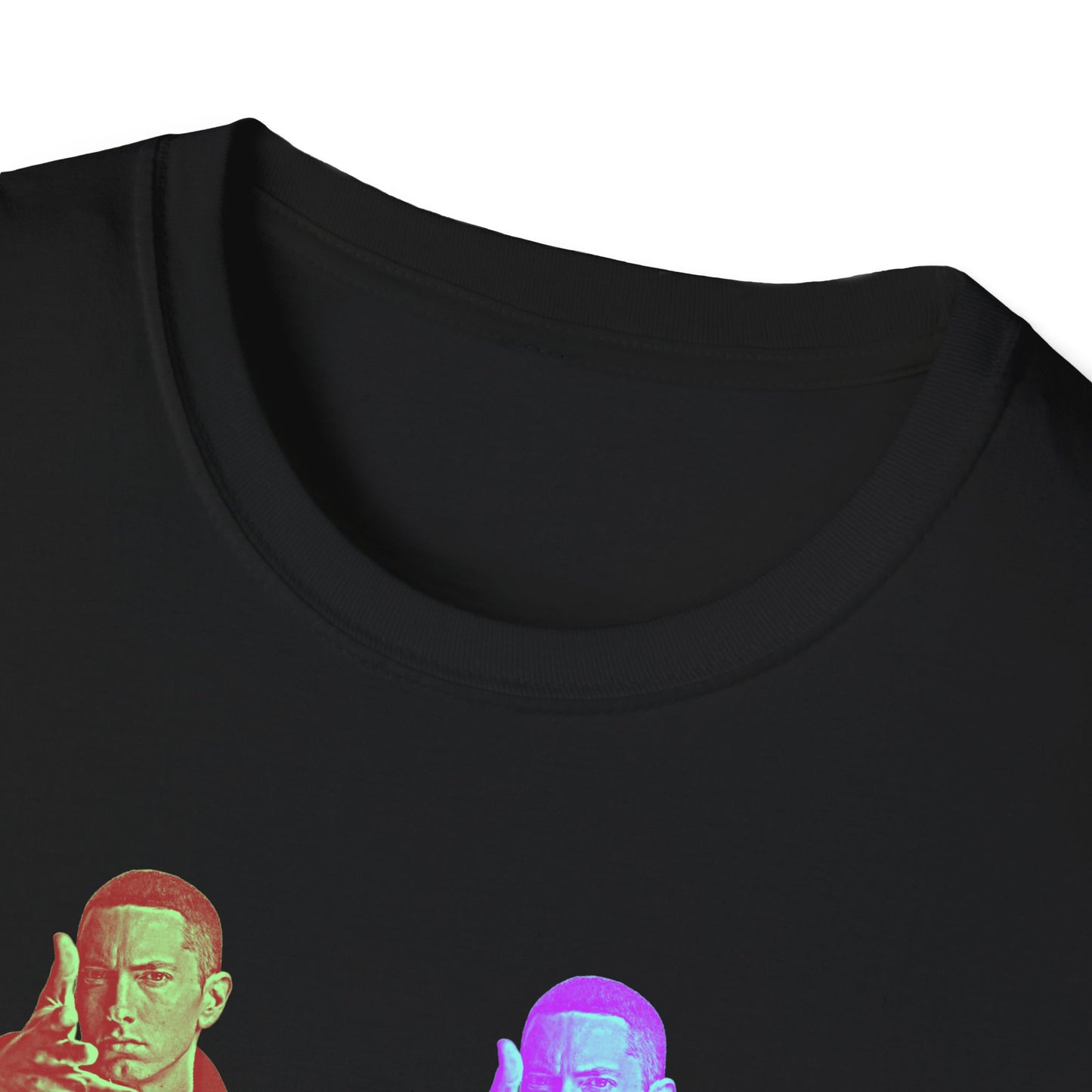 Eminem Andy Warhol Style Pop Art Unisex Softstyle T-Shirt