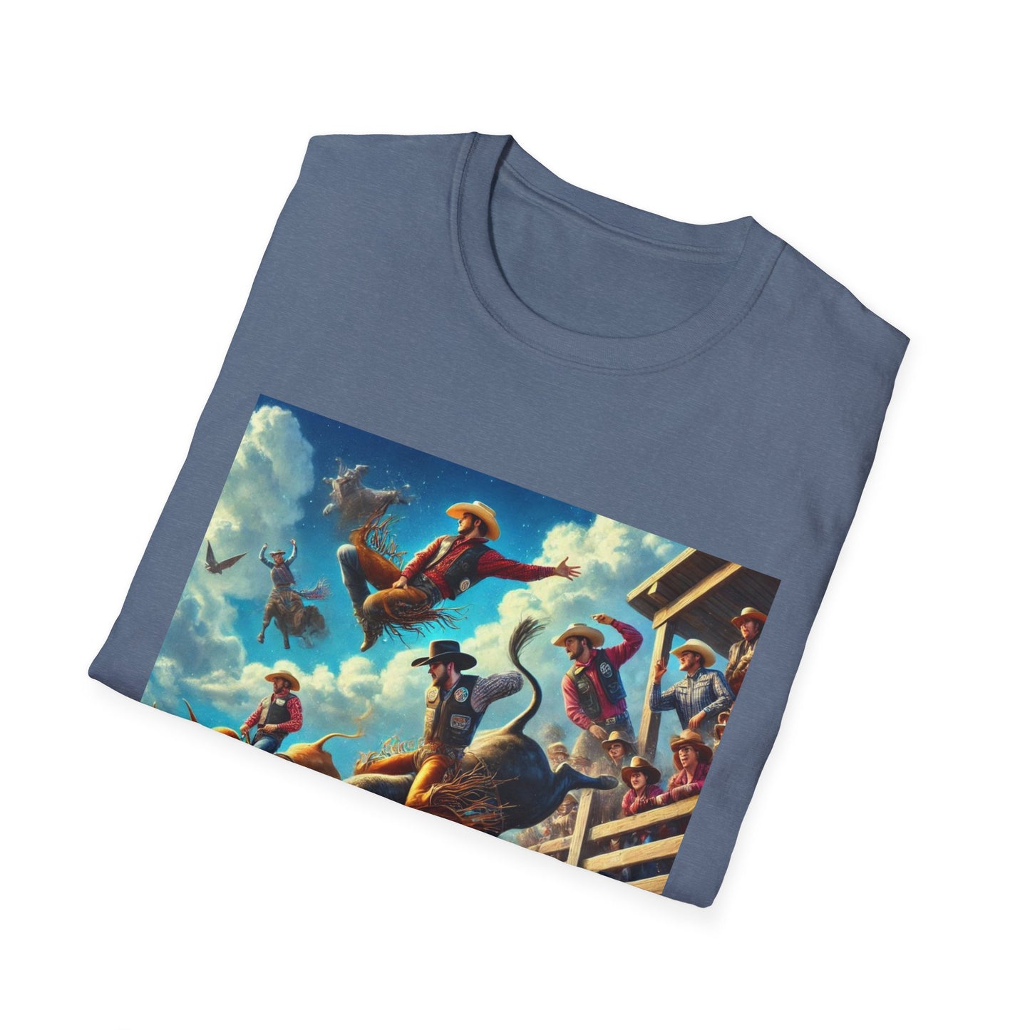 Bull Riders 2 Unisex Softstyle T-Shirt