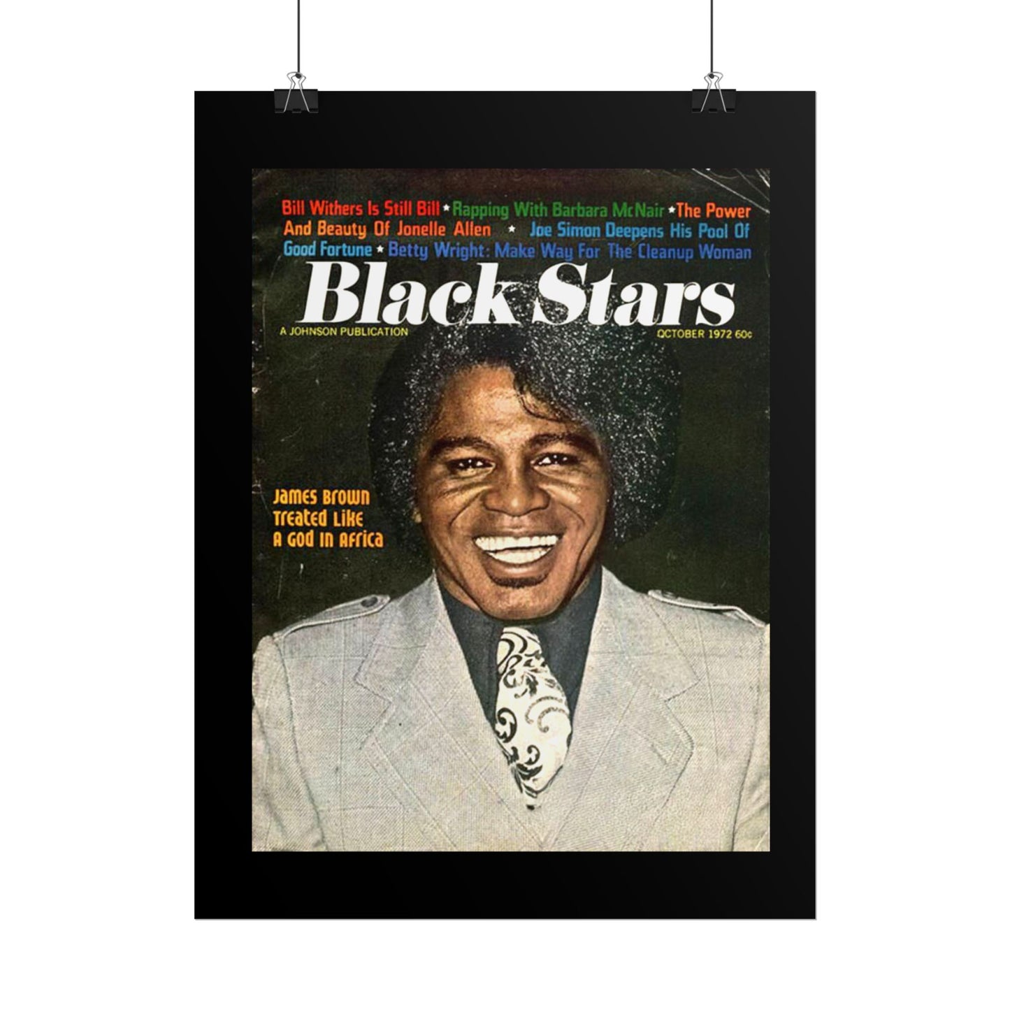 Rolled Posters - JAMES BROWN