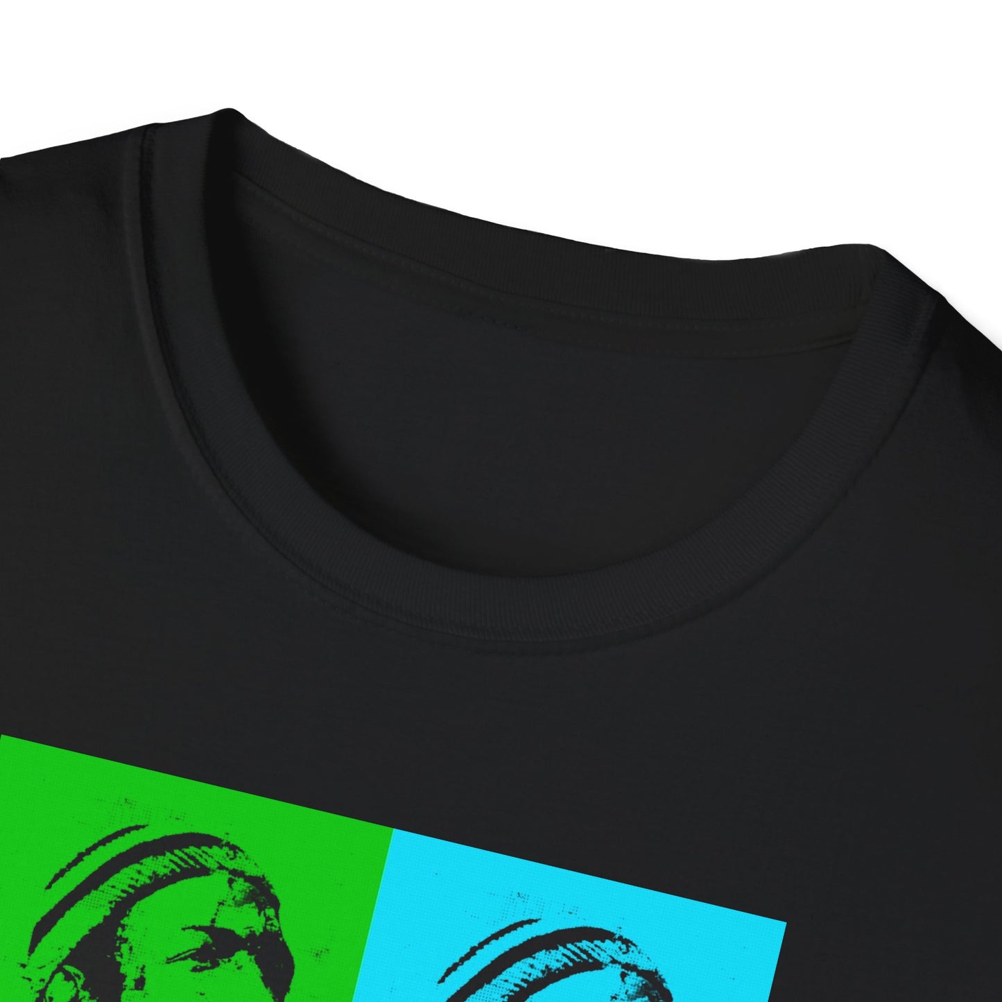 Marvin Gaye Abstract Paintings Andy Warhol Style Pop Art Unisex Soft style T-Shirt