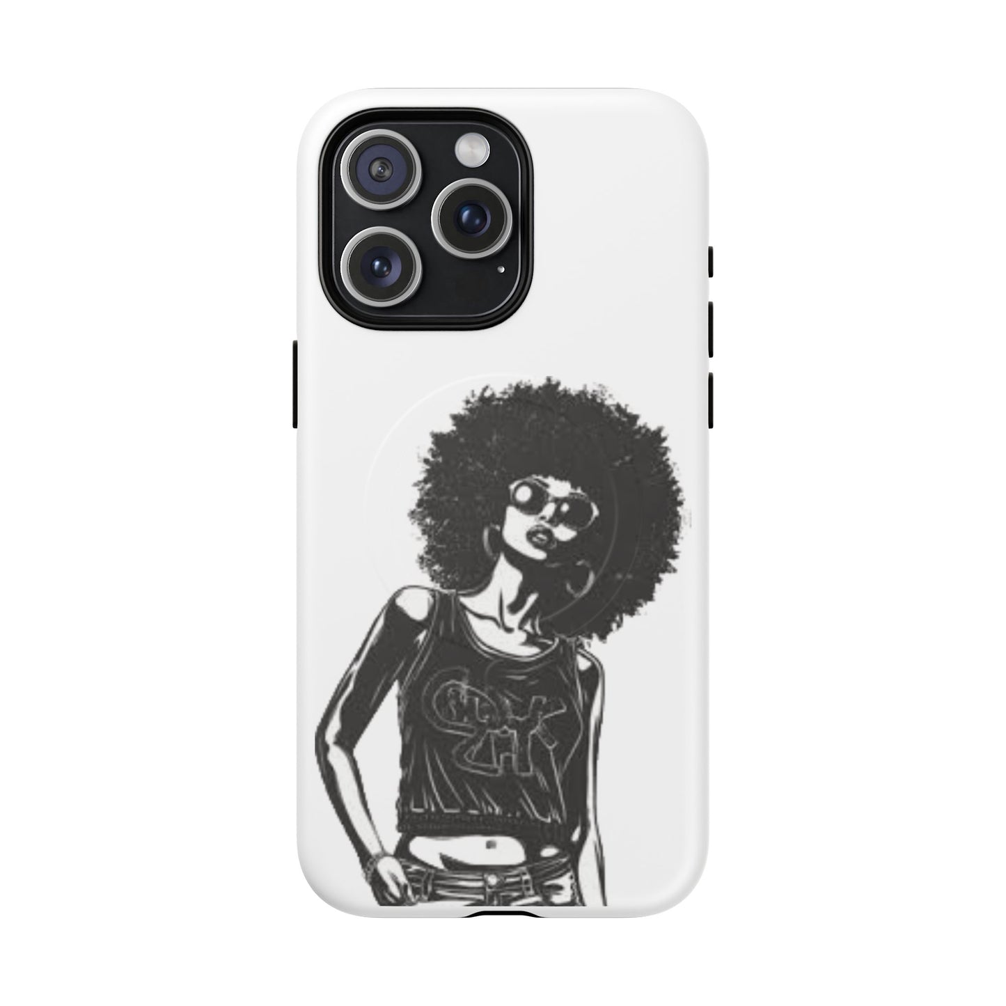 Afro Hip Hop Chic Tough Magnetic Cases