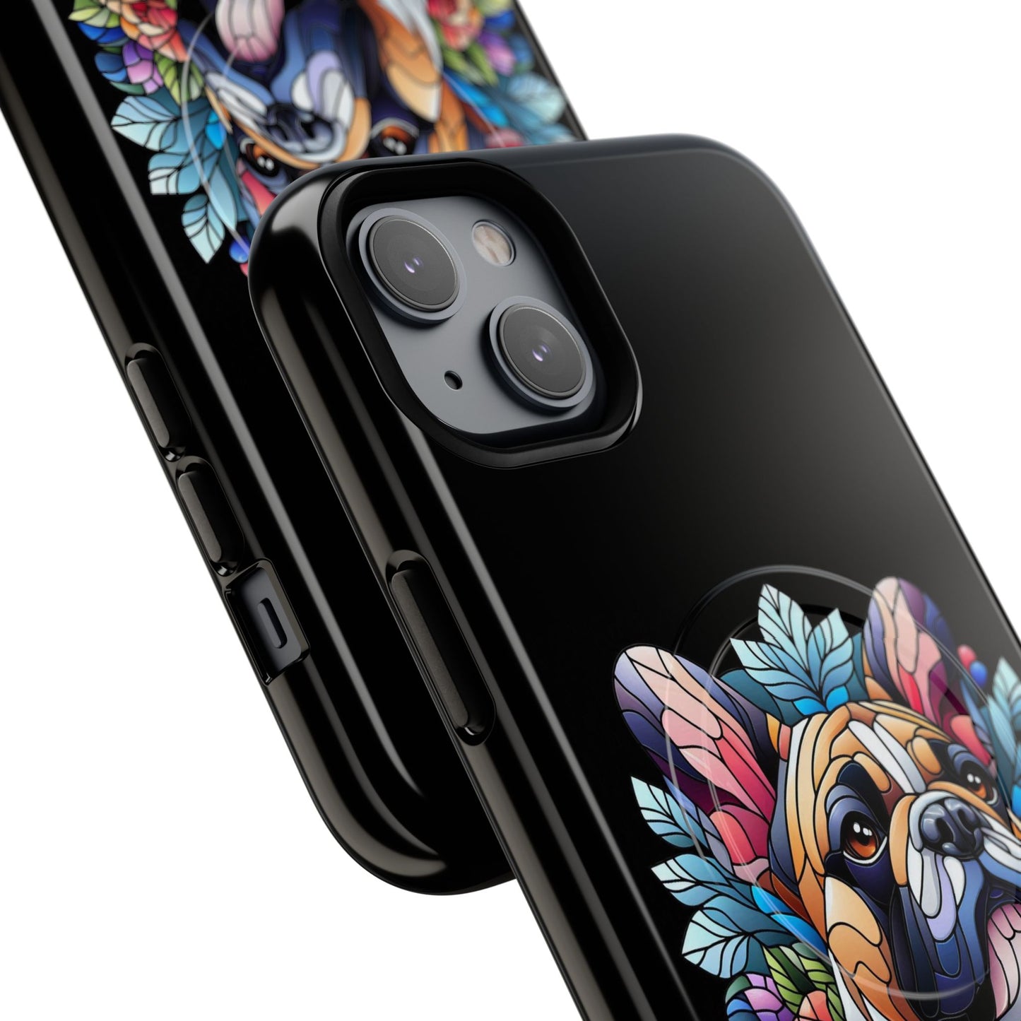 French Bulldog Stained Glass Tough Magnetic Cases