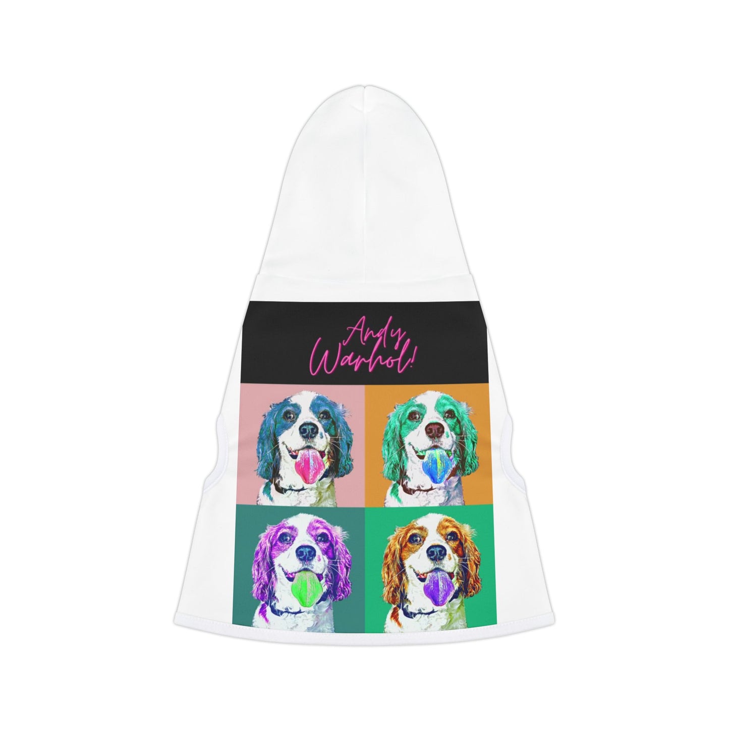 Andy Warhol Style POP Art Pet Hoodie