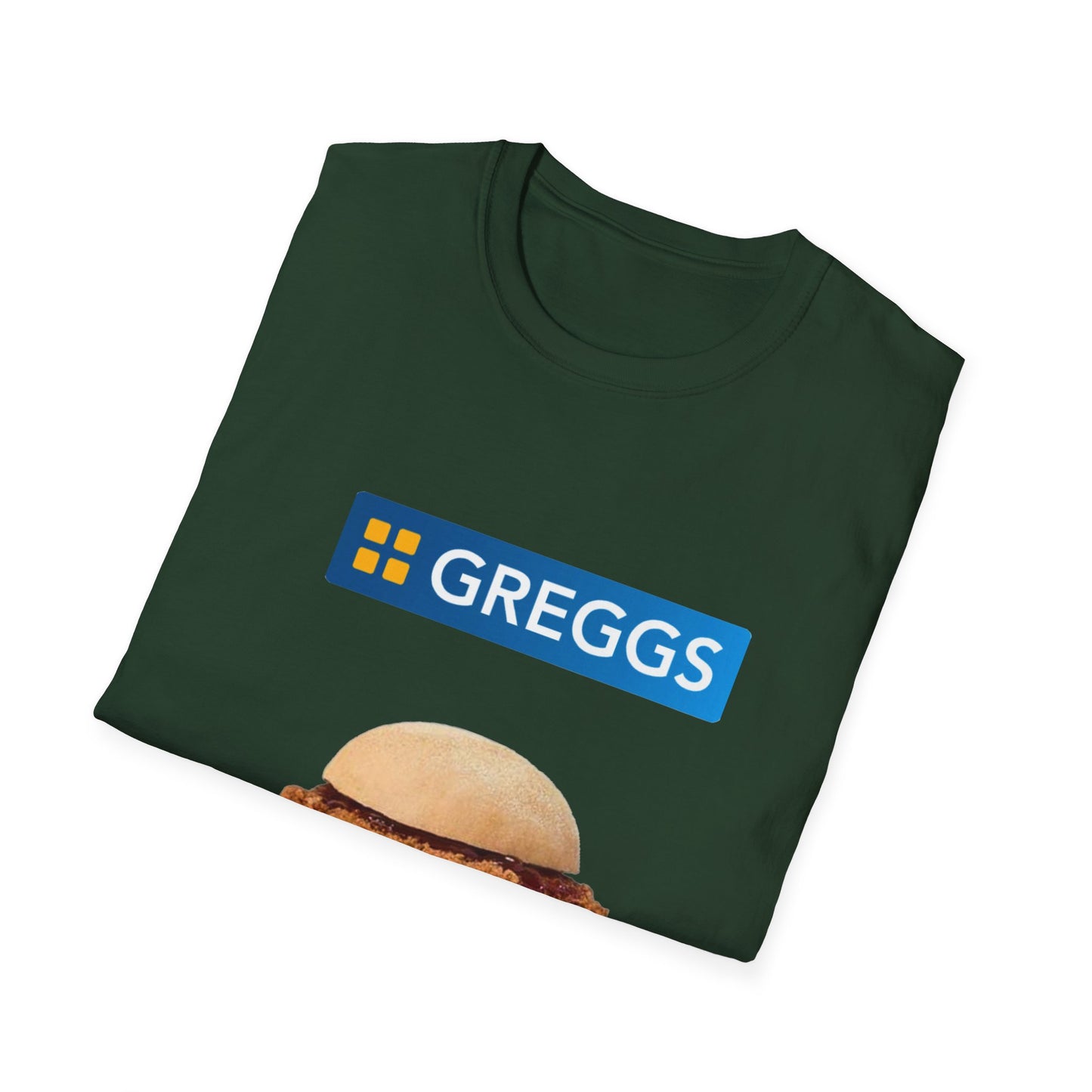 GREGGS Chicken Burger T-Shirt - Unisex Softstyle