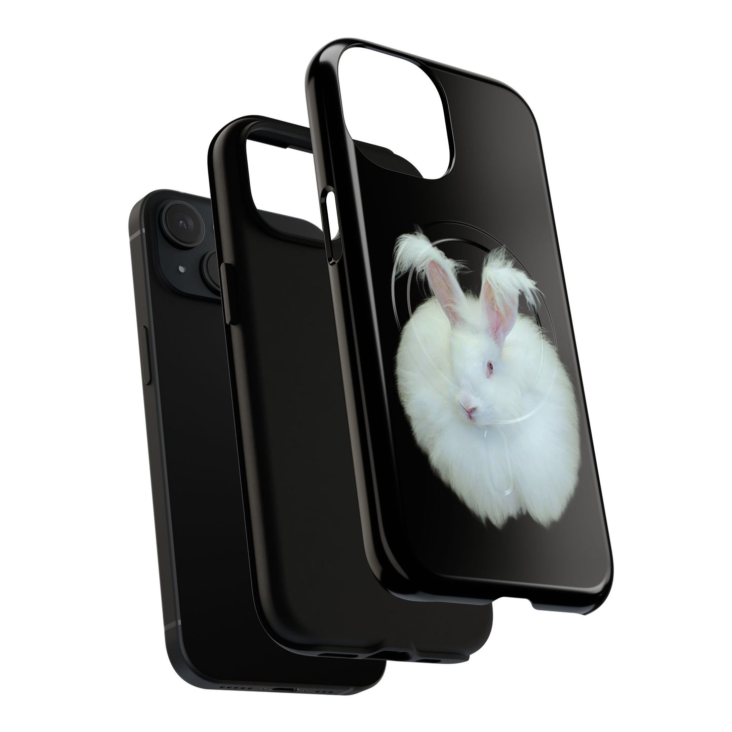 Angora Rabbit Tough Magnetic iPhone Cases