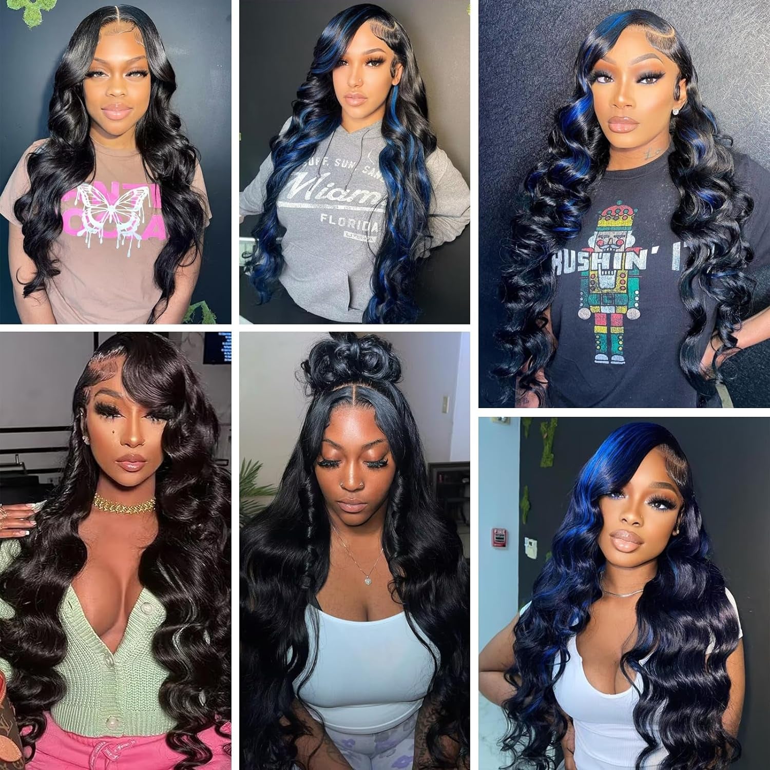 10A Human Hair Bundles Body Wave 3 Bundles Human Hair 20 22 24 Inch 100% Unprocessed Brazilian Virgin Human Hair Weft Bundles Deals Human Hair Weave Body Wave Human Hair Extensions Natural Color