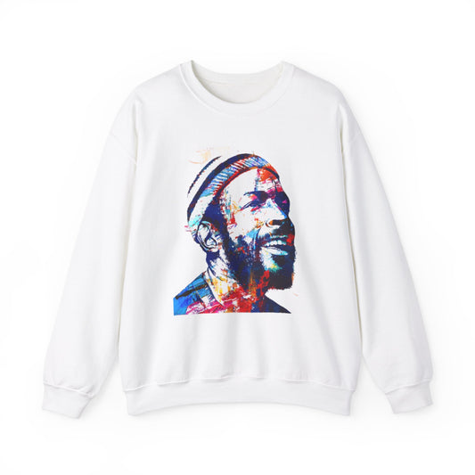 Marvin Gaye Abstract Paintings Unisex Heavy Blend™ Crewneck Sweatshirt