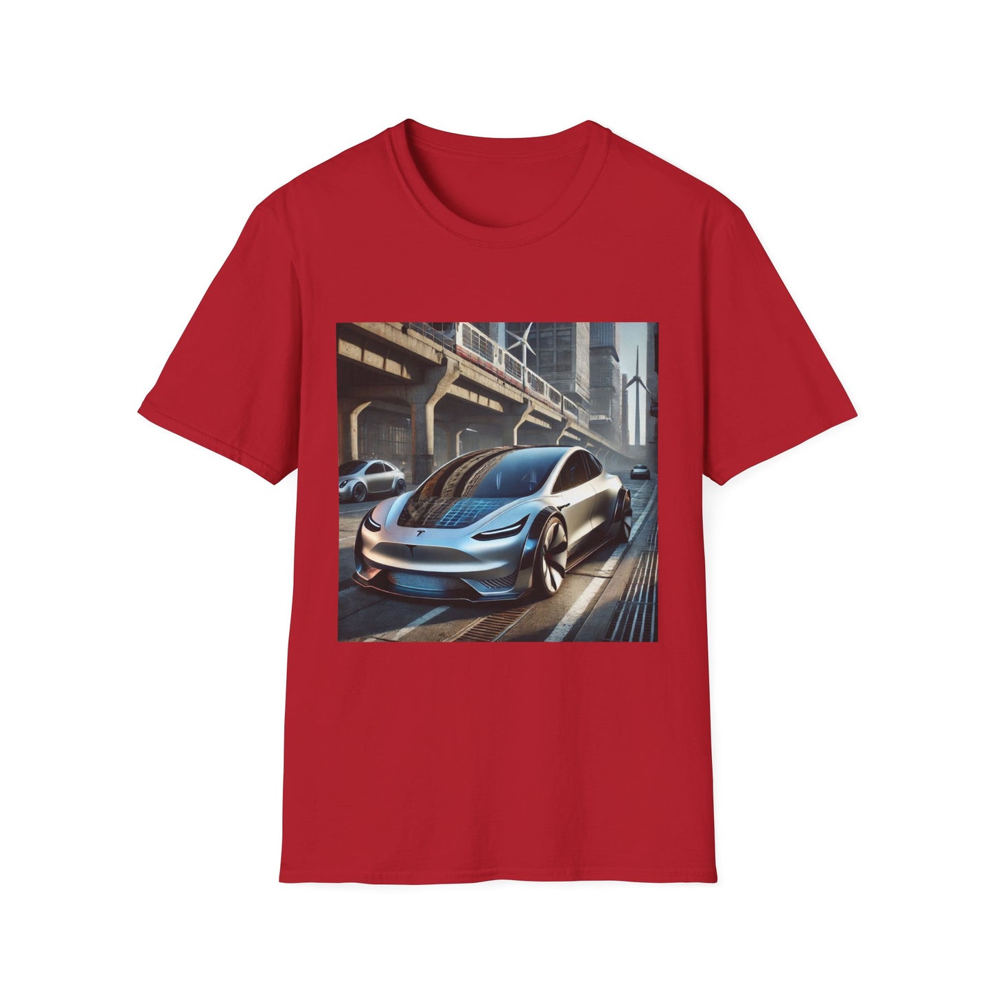 Futuristic Tesla Model T-Shirt
