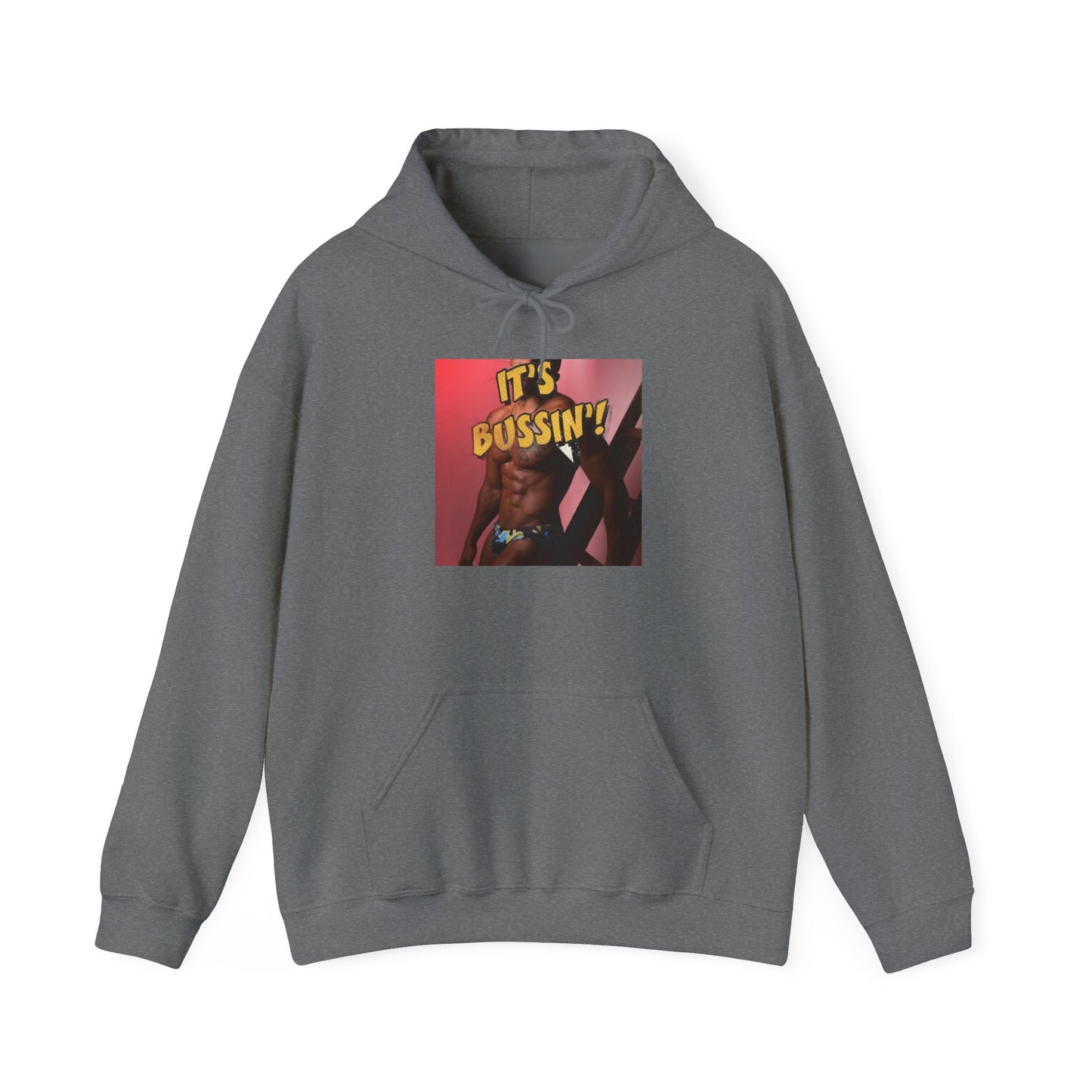 IT'S BUSSIN MAN Unisex Heavy Blend™ Hooded Sweatshirt