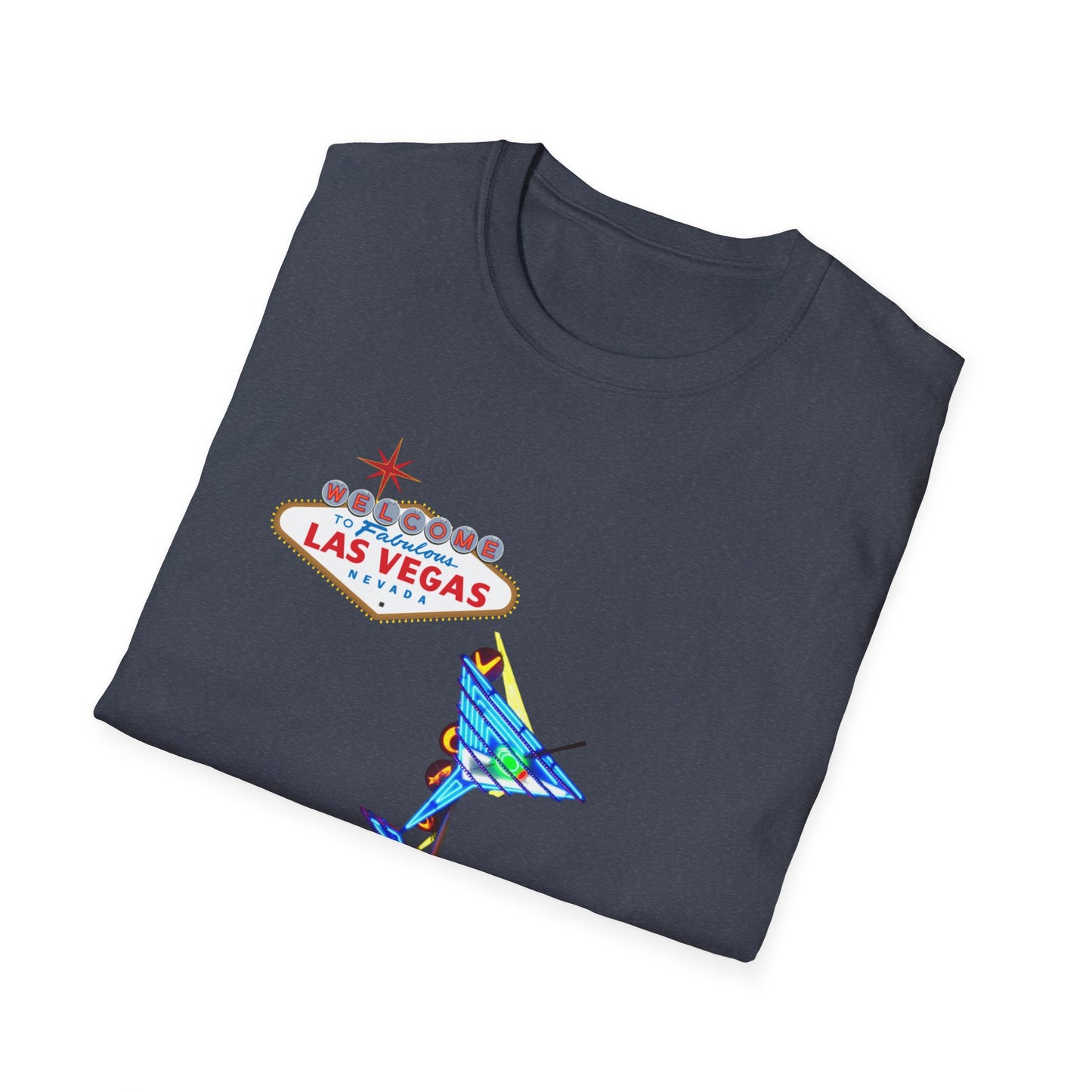 RETRO LAS VEGAS Fremont East Entertainment District Unisex Softstyle T-Shirt