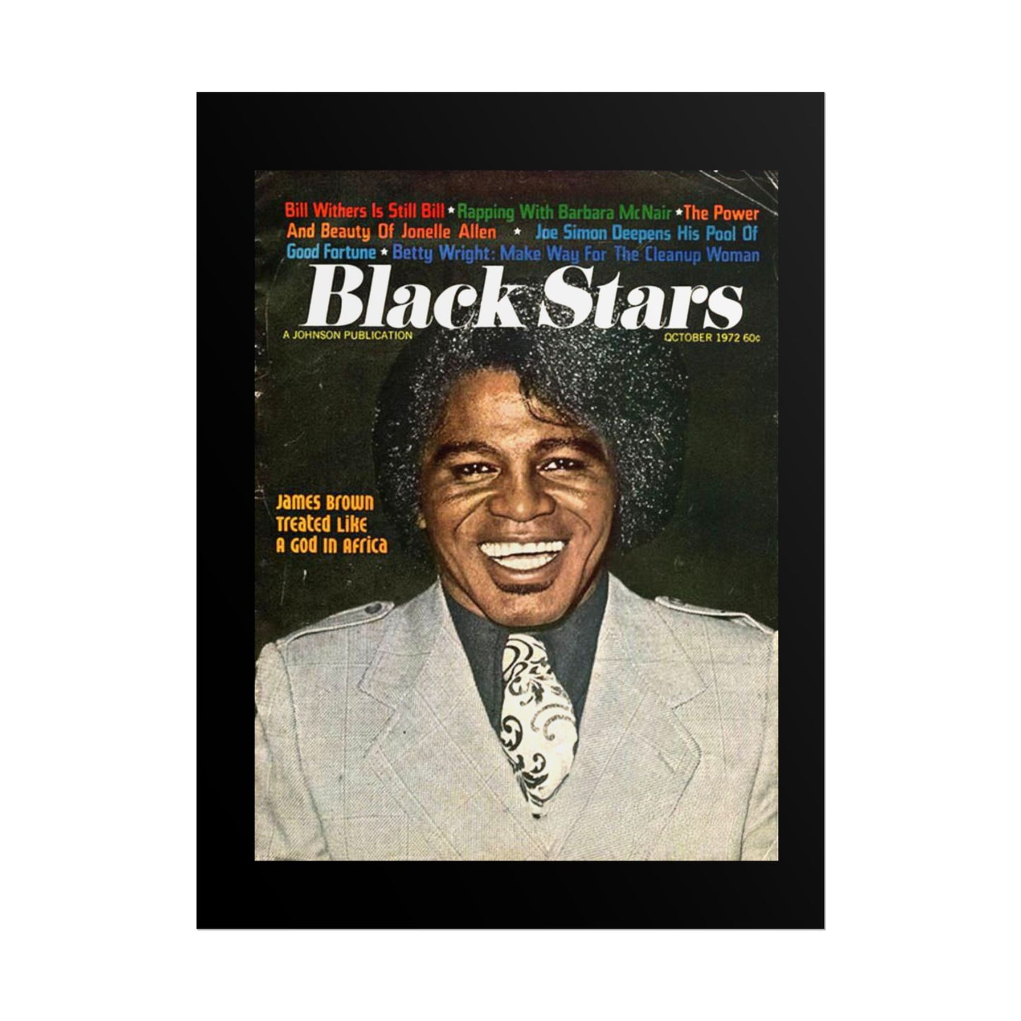 Rolled Posters - JAMES BROWN